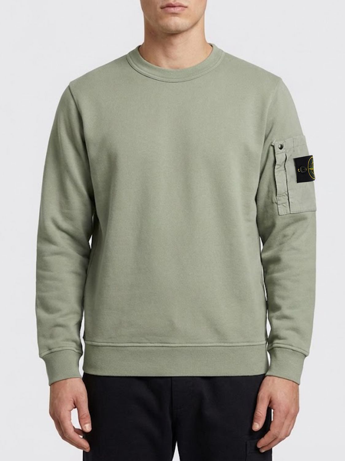 Stone Island Stone Island Sweatshirt Men Sage Size US M / EU 48-50 / 2 - 1 Thumbnail