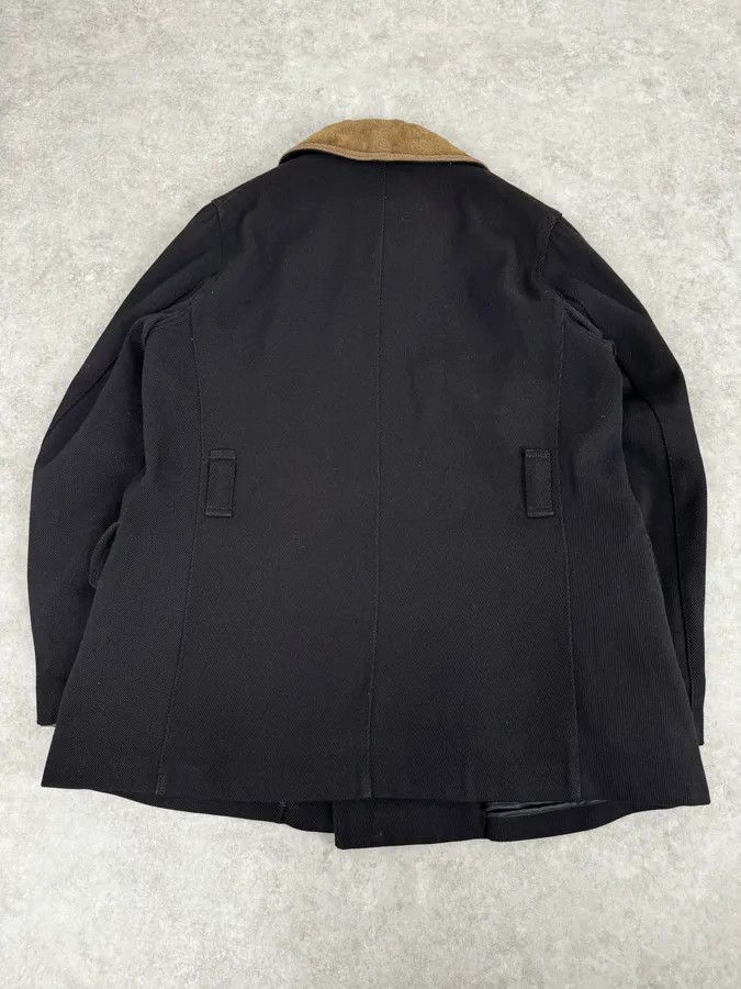 Giorgio Armani 2010s Giorgio Armani Black Wool Double Breasted Classy Coat Size US M / EU 48-50 / 2 - 4 Thumbnail
