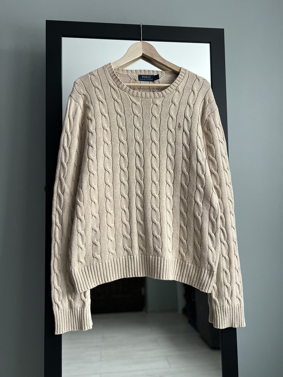 Polo Ralph Lauren Polo Ralph Lauren Cable Knit Sweater Size US L / EU 52-54 / 3 - 2 Thumbnail