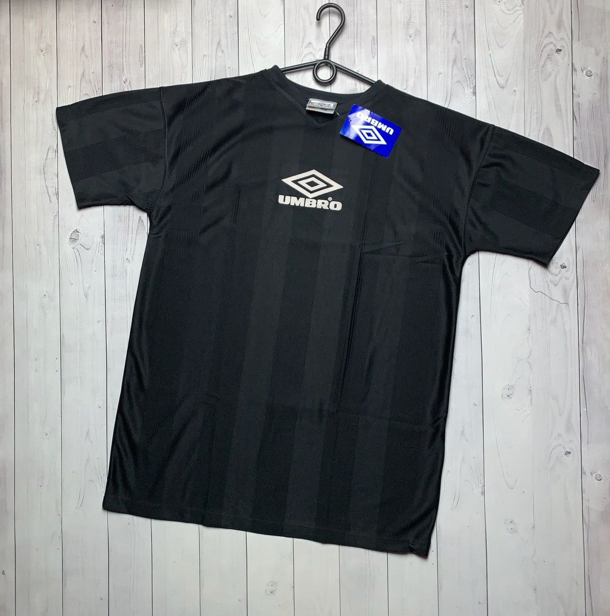 Umbro × Vintage Vintage Umbro Monogram soccer jersey size XL rare Size US XL / EU 56 / 4 - 1 Thumbnail