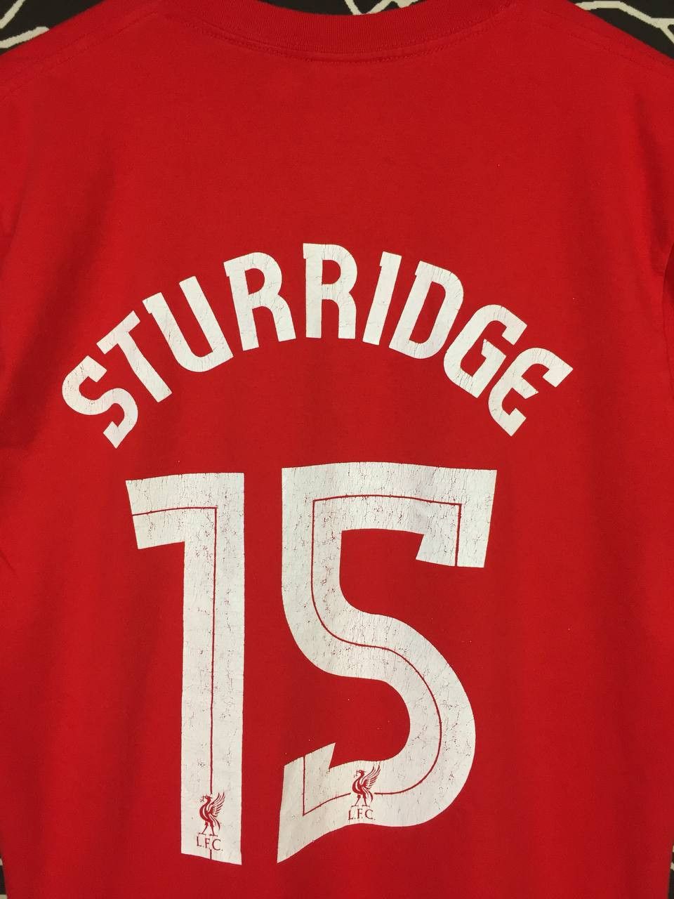 Vintage Official Liverpool FC Product Daniel Sturridge #15 Tee Size US M / EU 48-50 / 2 - 6 Thumbnail