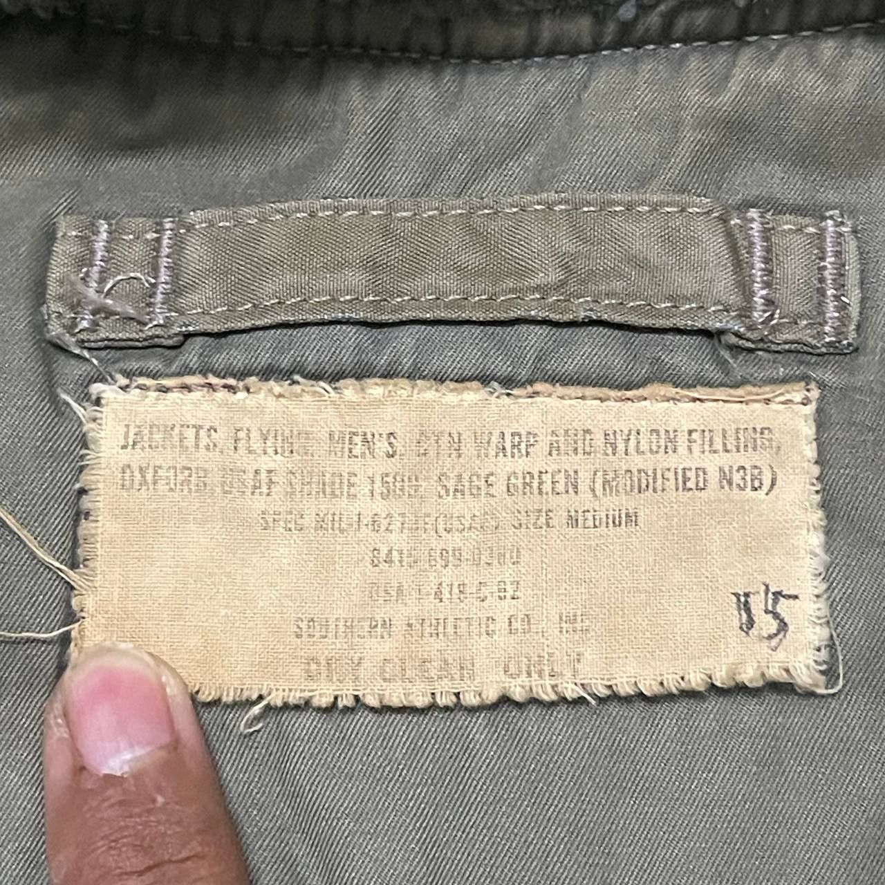 Vintage Vintage 60's Us Air Force Military Modified N3B Parka Size US M / EU 48-50 / 2 - 15 Thumbnail