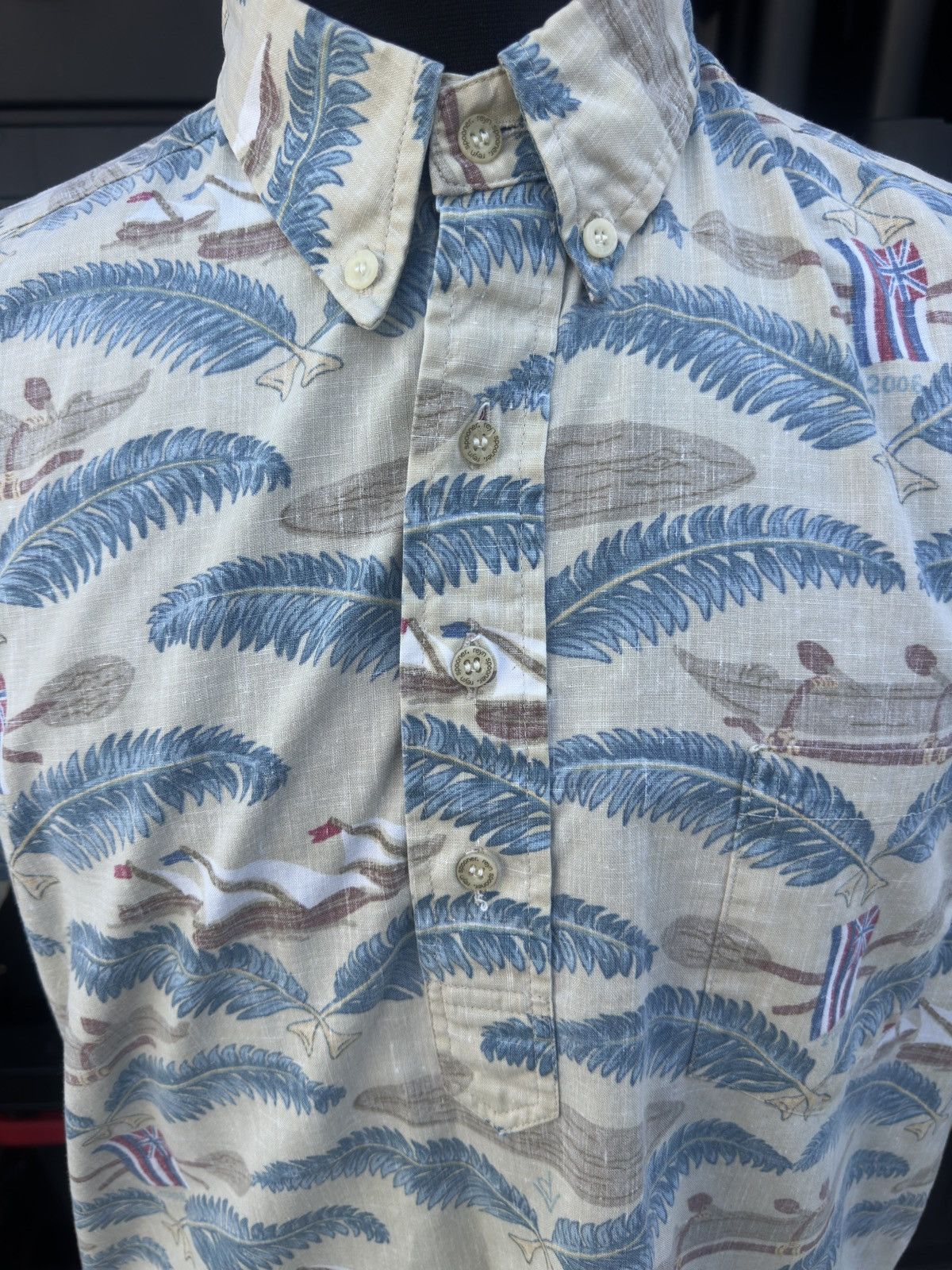 Reyn Spooner Reyn Spooner Dietrich Varez Hawaiian Print Men's M Size US M / EU 48-50 / 2 - 3 Thumbnail