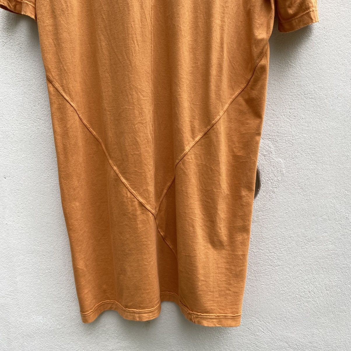 Rick Owens Drkshdw Rick Owens drkshdw mustard tee Size US M / EU 48-50 / 2 - 5 Thumbnail