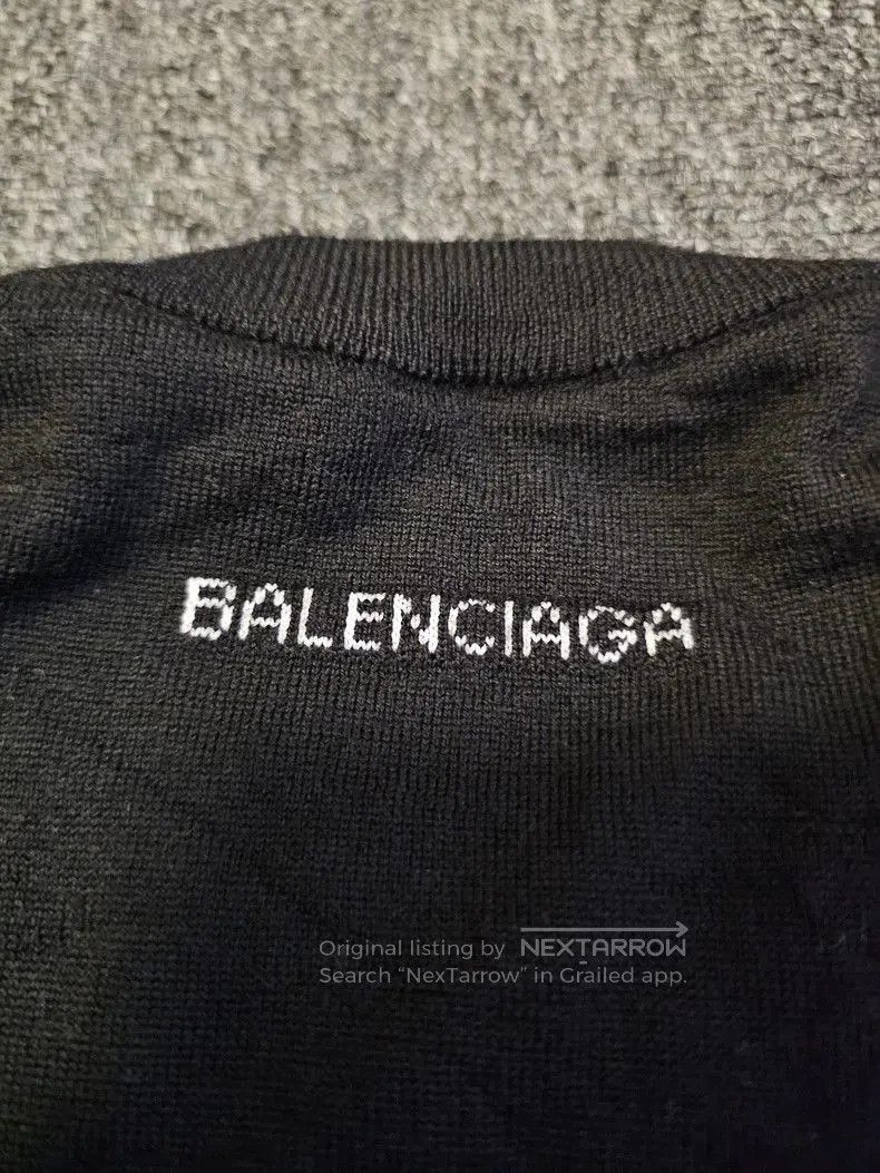 Balenciaga Balenciaga Men's Wool Sweater. Size US M / EU 48-50 / 2 - 4 Thumbnail