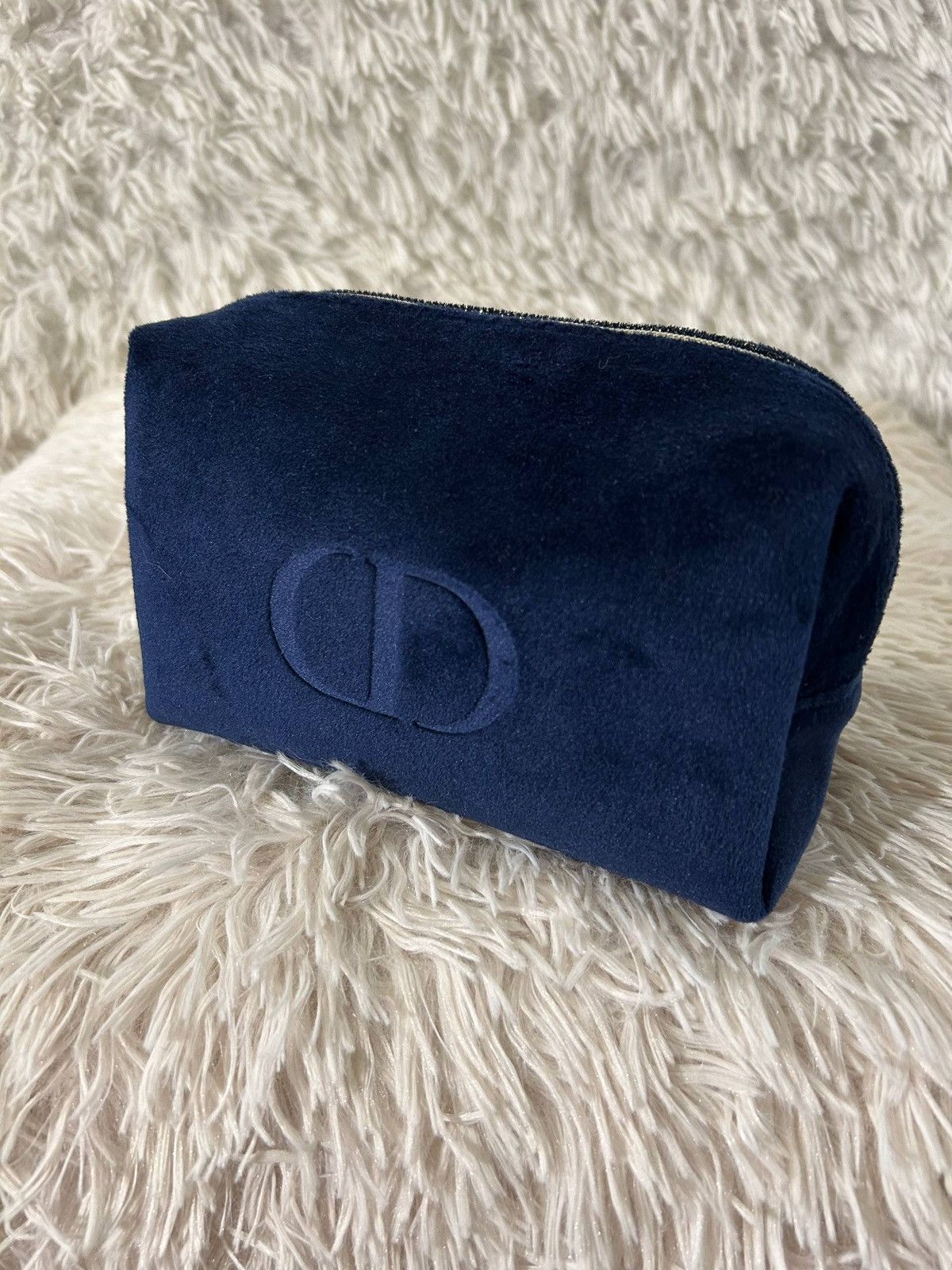 Dior CD Christian Dior Beauty Blue Makeup Cosmetics Bag / Pouch Size ONE SIZE - 4 Thumbnail