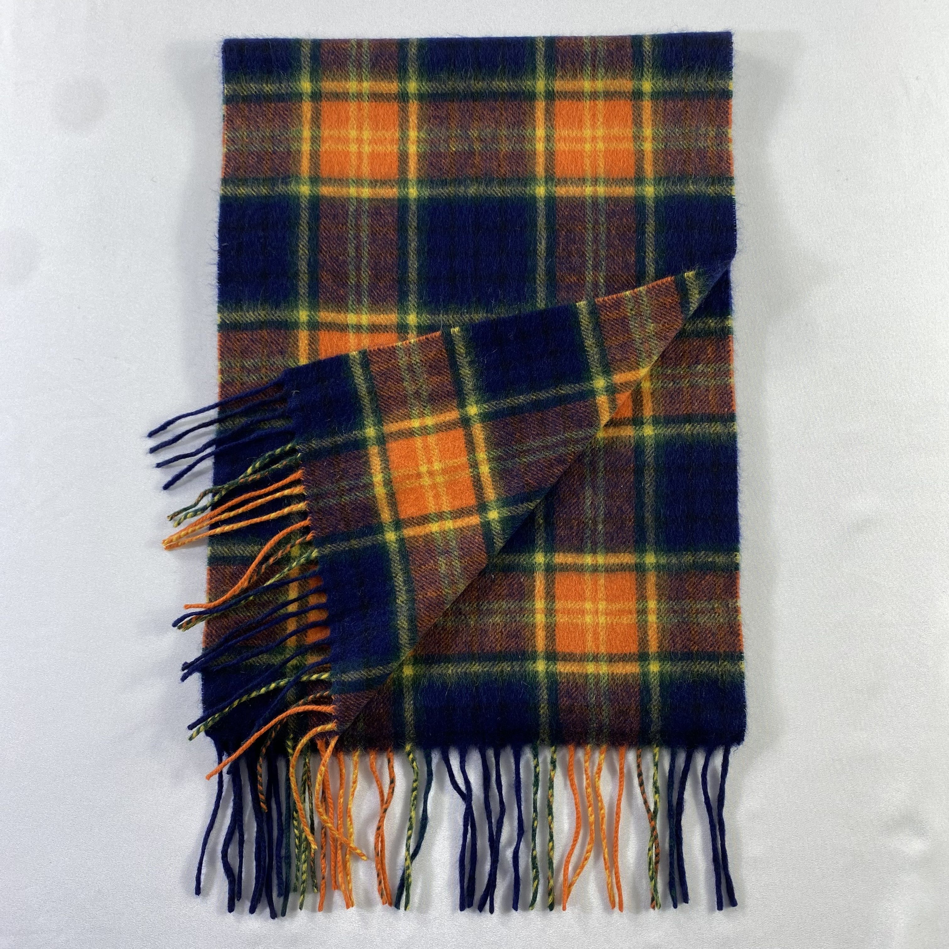 Mackintosh Mackintosh Philosophy Scarf Plaid Neck Wrap Wool Muffler Size ONE SIZE - 4 Thumbnail