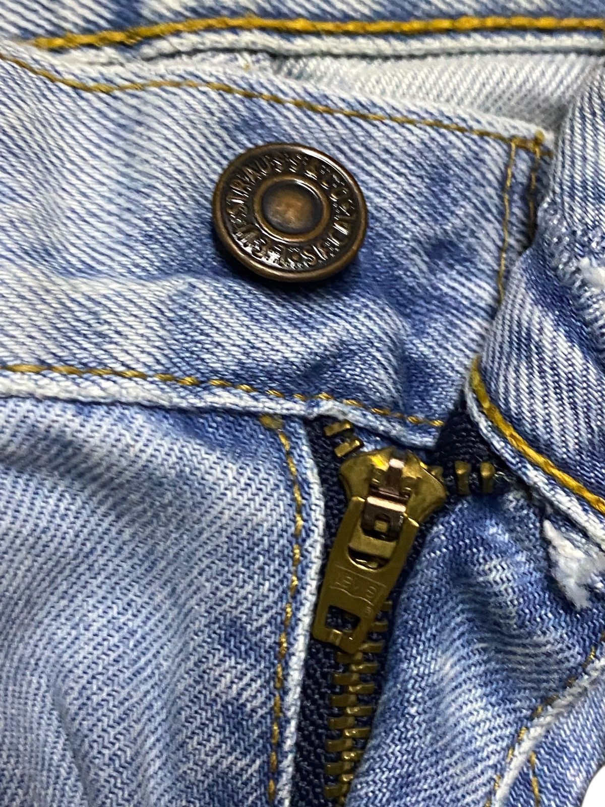 Levi's Vintage Levis 503 Faded Wash Loose Jeans Size US 28 / EU 44 - 13 Thumbnail