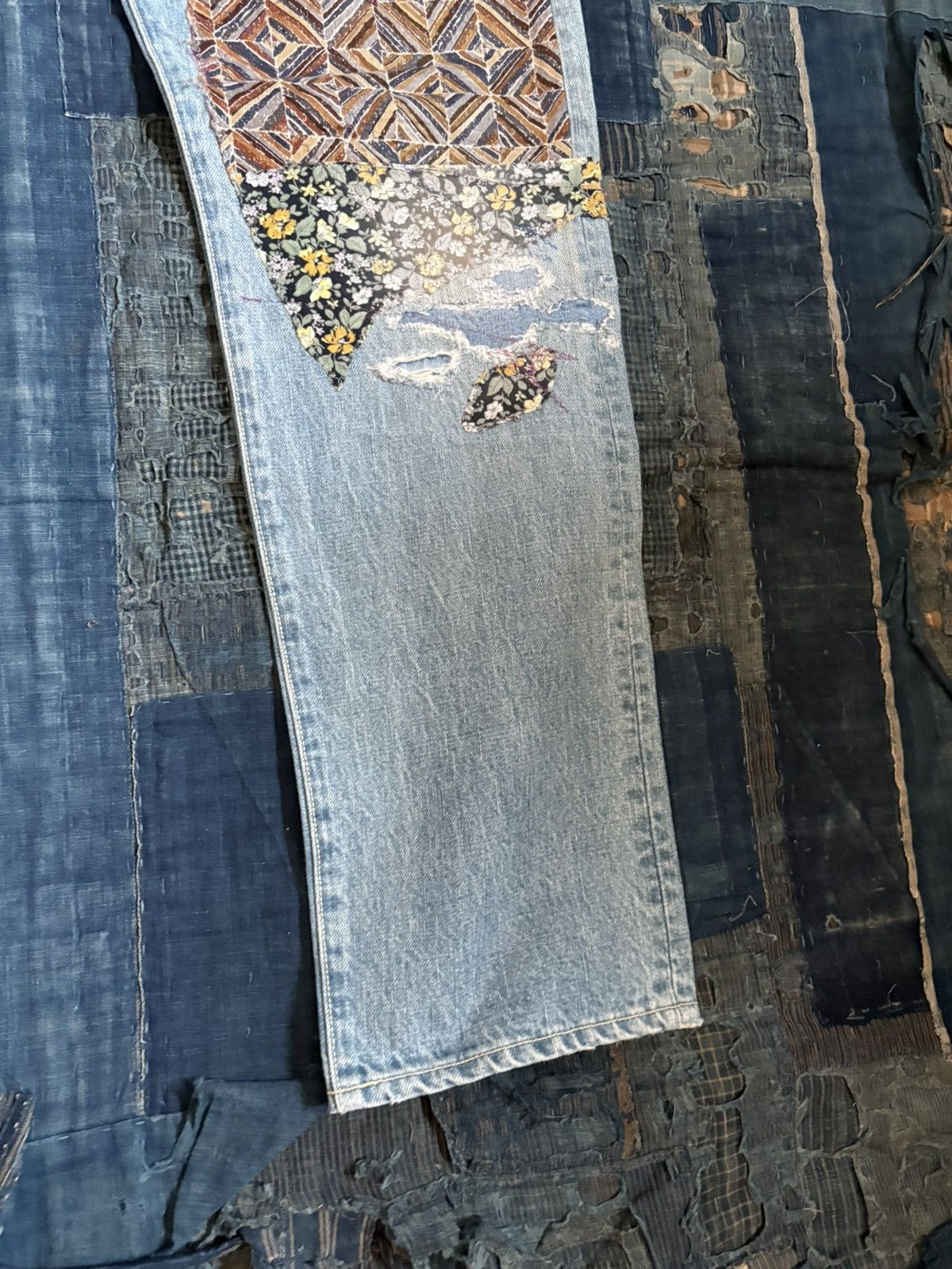 Kapital Kountry kapital clutch smile flare star hippie patchwork kountry Size US 34 / EU 50 - 8 Thumbnail