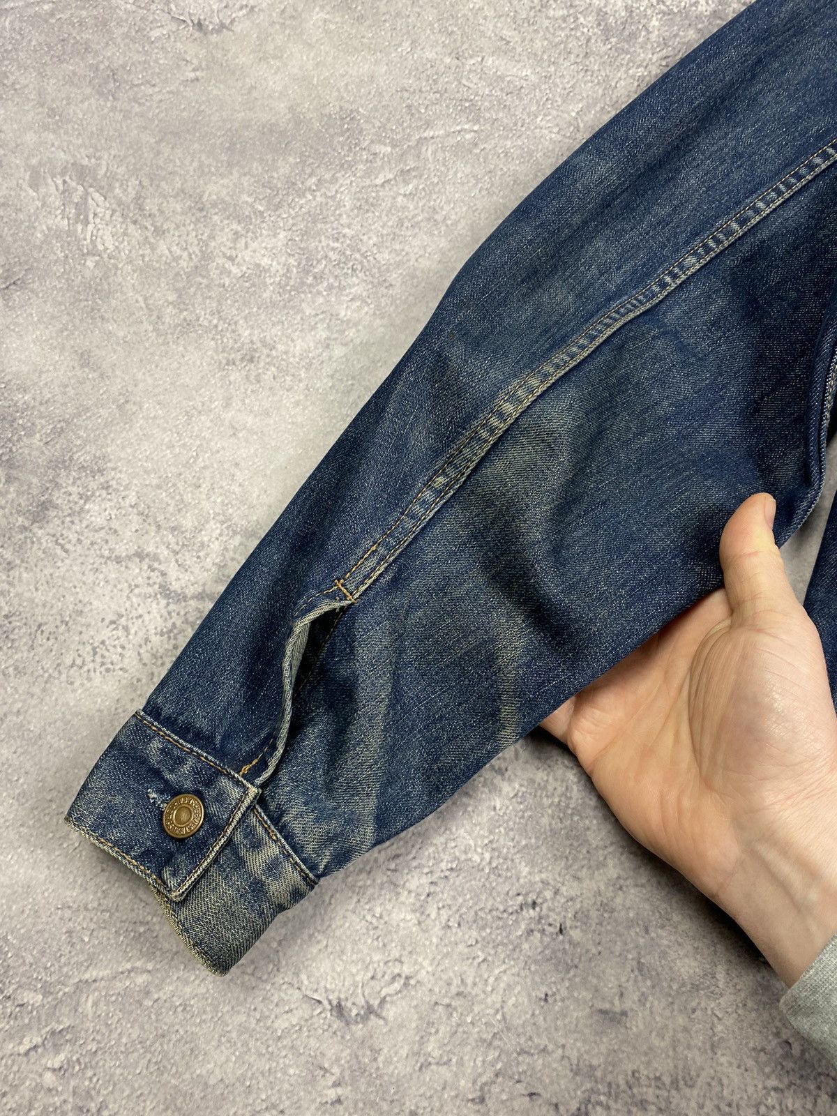 Levi's Vintage Levis Denim Jeans Trucker Jacket Bomber Size US L / EU 52-54 / 3 - 13 Thumbnail