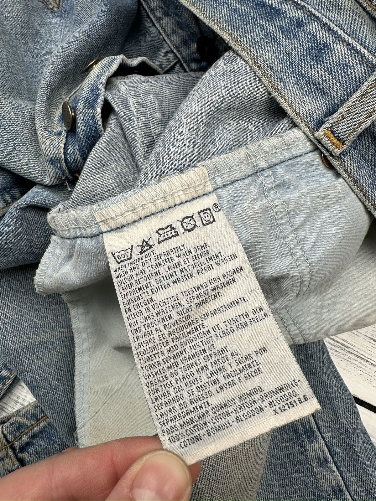 Levi's Vintage Levi's 618 Orange Tab Distressed Jeans Ripped Denim Size US 34 / EU 50 - 17 Thumbnail