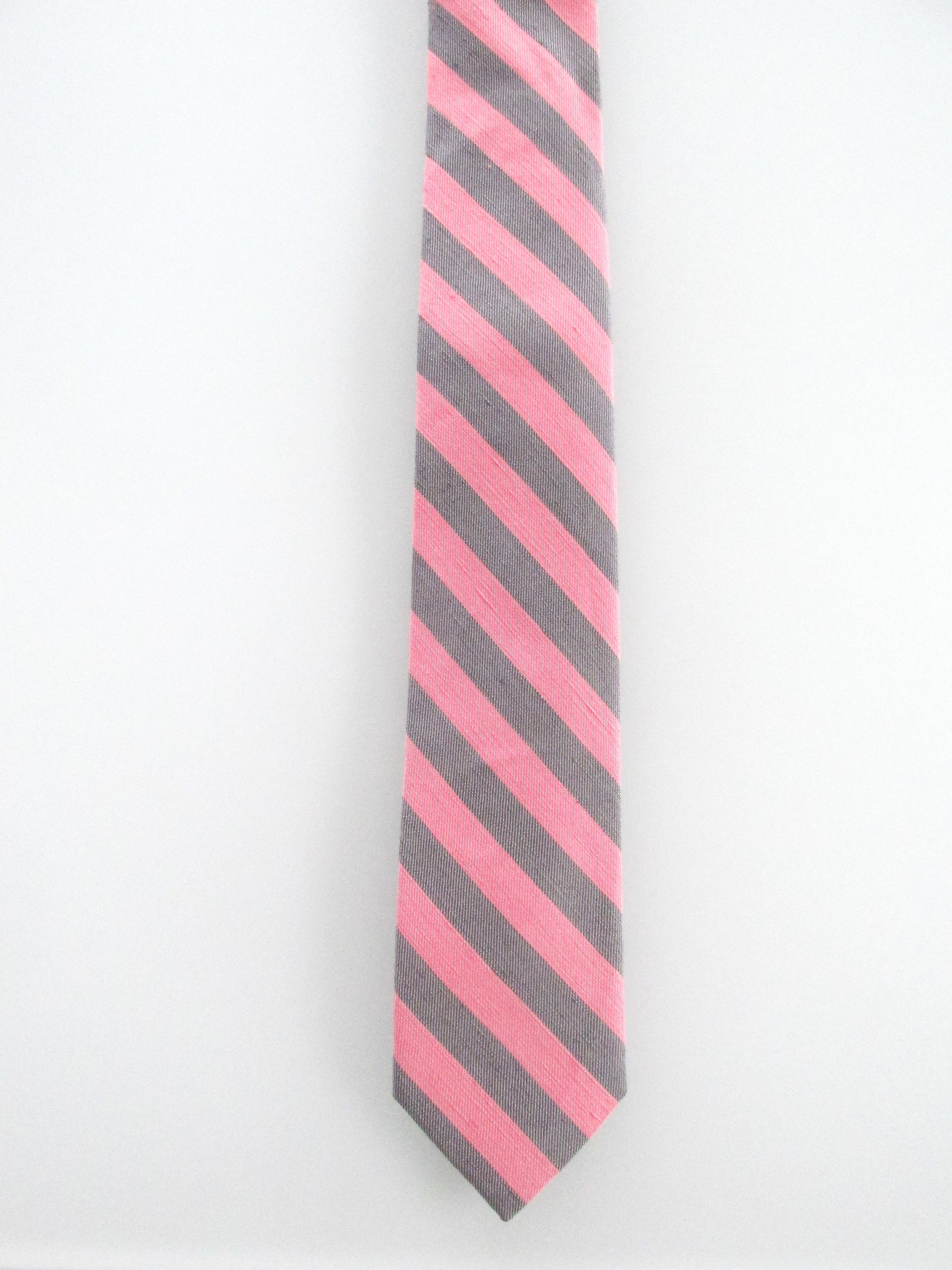 American Eagle Outfitters American Eagle (NWOT) Men's Narrow Linen Tie Size ONE SIZE - 2 Thumbnail