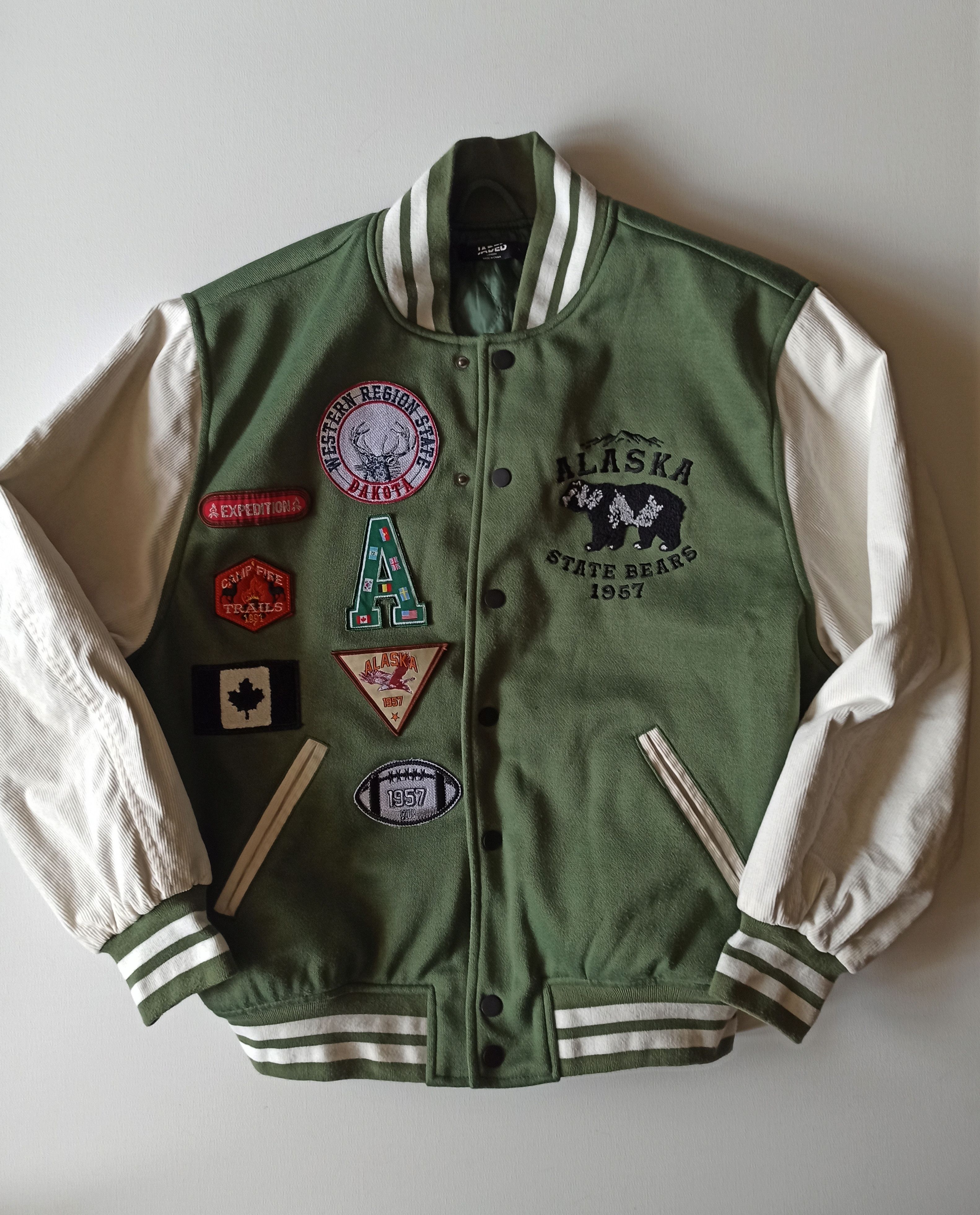 【完売品N-2B】 JADED LONDONブルゾン ボンバージャケット y2k 大人気！Jaded London☆Smoke Denim Bomber ジャケット (JADED