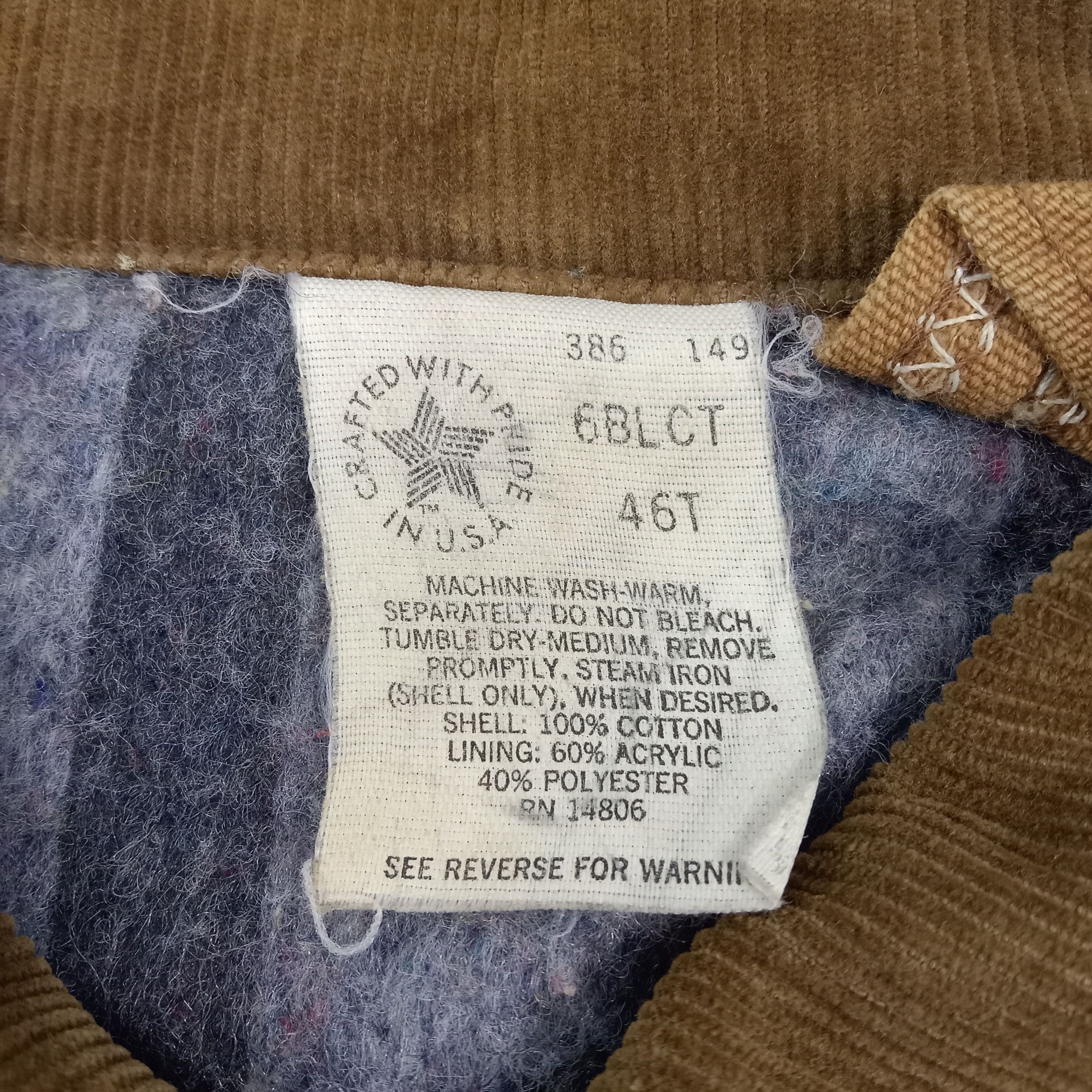 Carhartt × Vintage Carhartt American Workwear Heavy Jacket Size US L / EU 52-54 / 3 - 4 Thumbnail