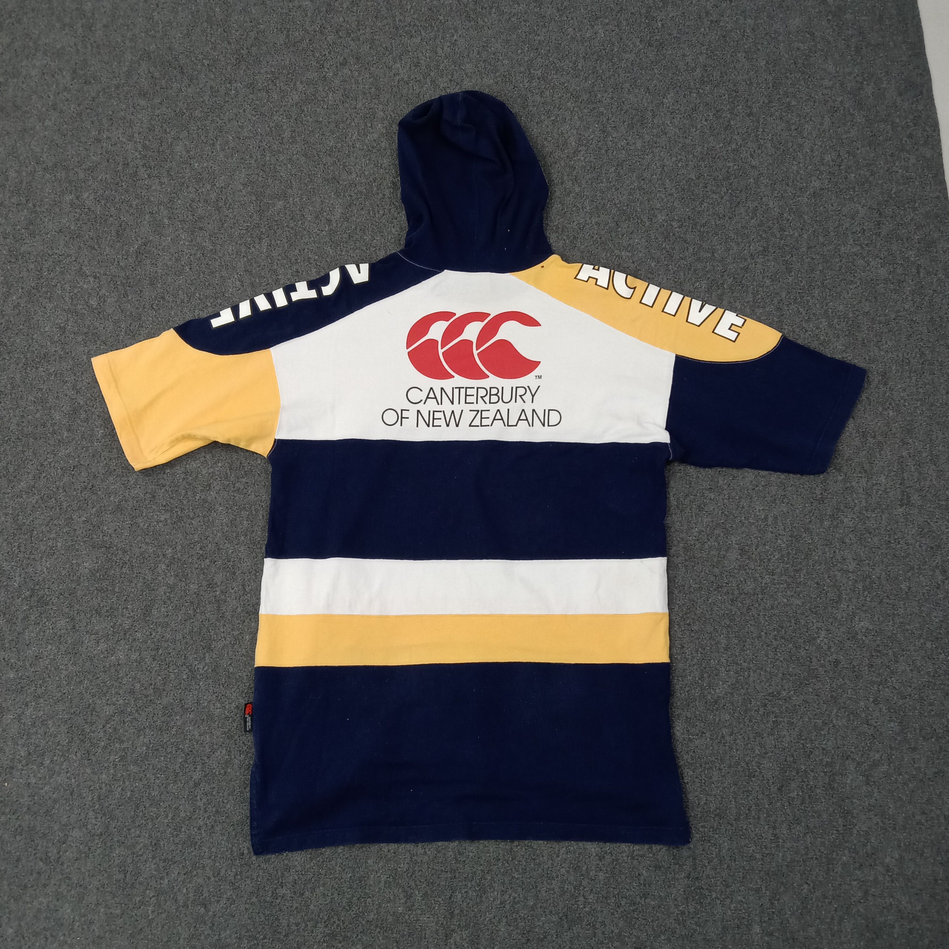 Canterbury of New Zealand Canterbury Power Authentic Sport Hoodie Tshirt C259N3 Size US L / EU 52-54 / 3 - 6 Thumbnail