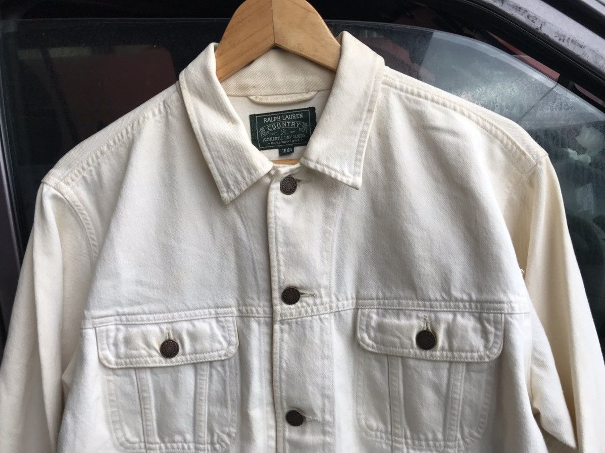 Polo Ralph Lauren Vtg 1992 Polo Ralph Lauren Denim Bear Jacket Size US L / EU 52-54 / 3 - 12 Thumbnail