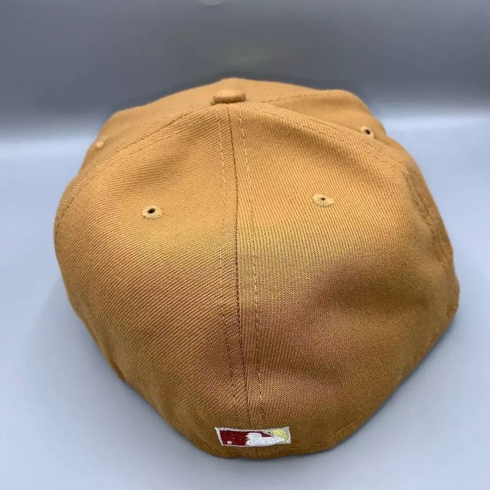 New Era St. Louis Cardinals Hat Men 7 5/8 59Fifty New Era MLB Fitted Size ONE SIZE - 4 Thumbnail