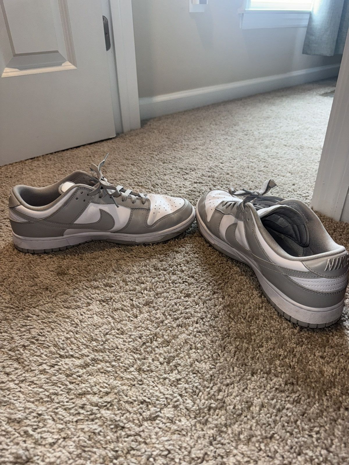 Nike Grey Nike Lows Size US 12 / EU 45 - 15 Thumbnail