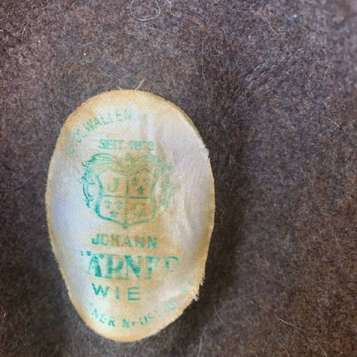 Vintage VTG Wien Fedora hat #1291 Size ONE SIZE - 2 Thumbnail