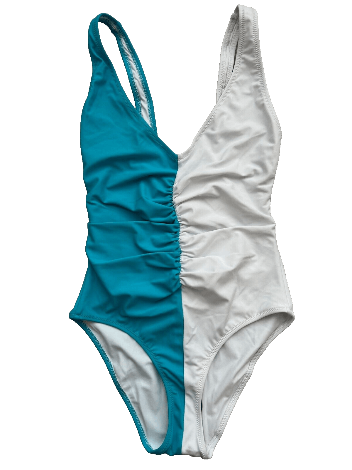 Solid and Striped Solid & Striped Lucia Color Blocked One Piece Swimsuit ( S ) Size 28" / US 6 / IT 42 - 2 Thumbnail