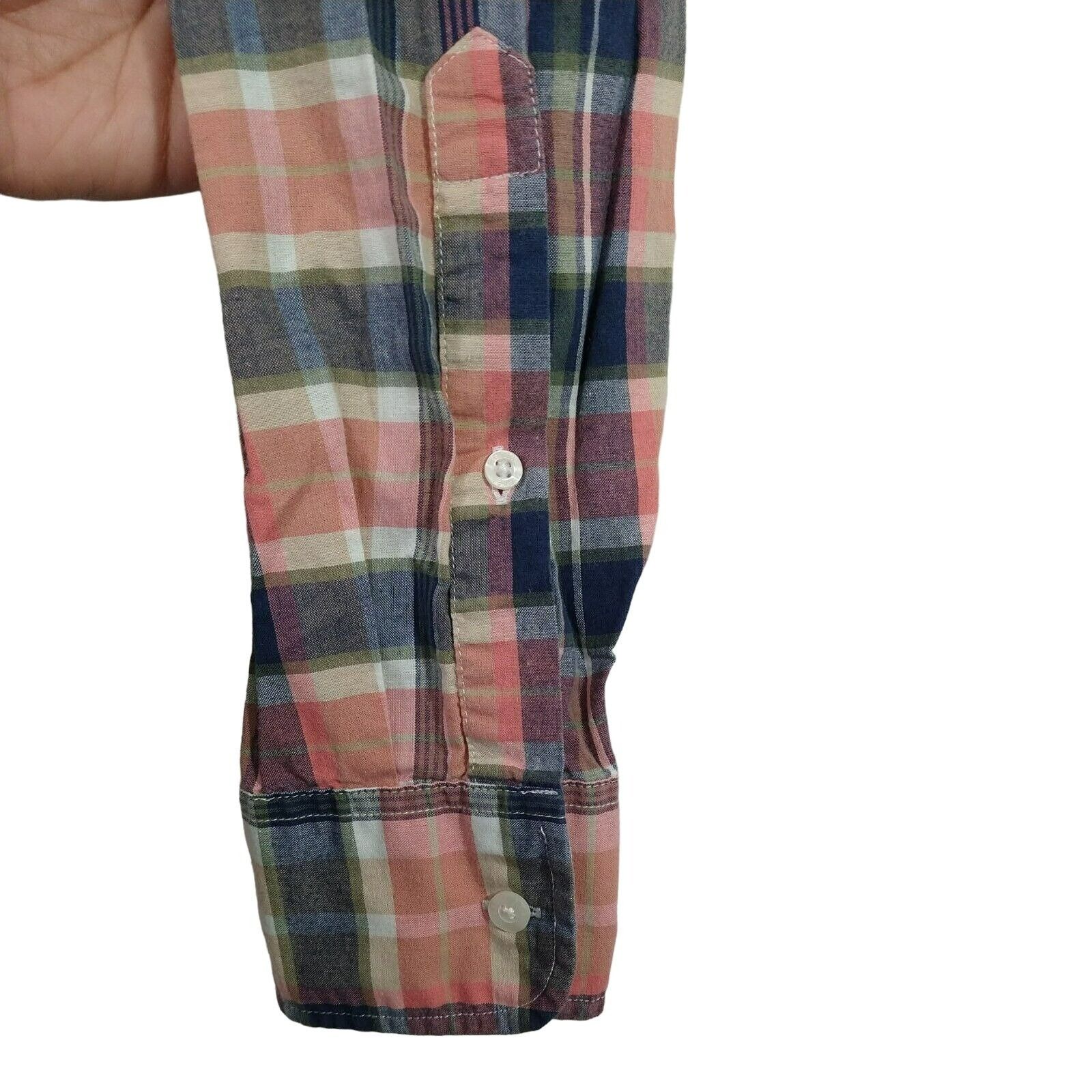 J.Crew J Crew Summer Plaid Button Down Collared Shirt Men Size M Size US M / EU 48-50 / 2 - 4 Thumbnail