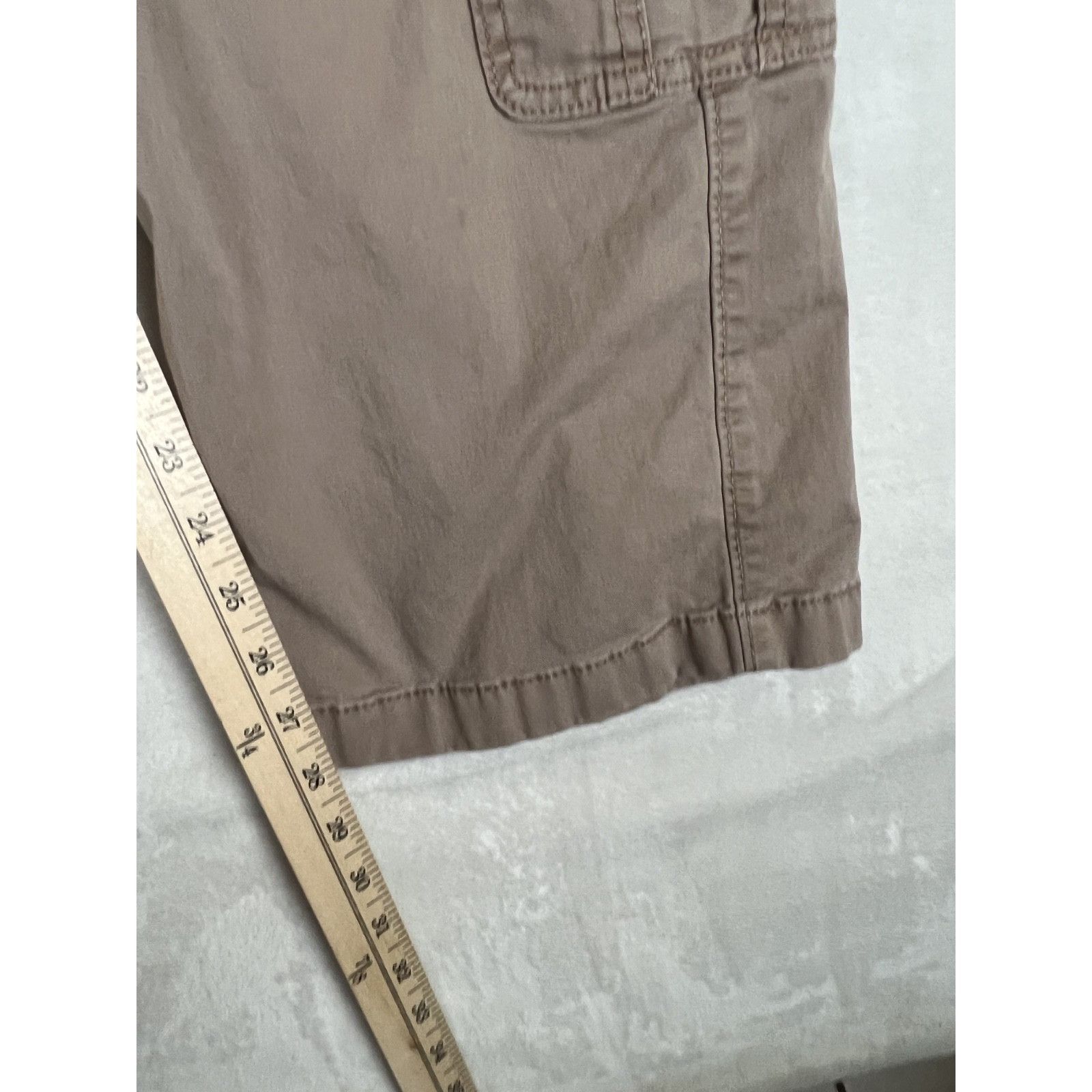 Hollister Hollister Ultra High Rise Baggy Cargo Pants Beige Tan Women' Size 28" / US 6 / IT 42 - 3 Thumbnail