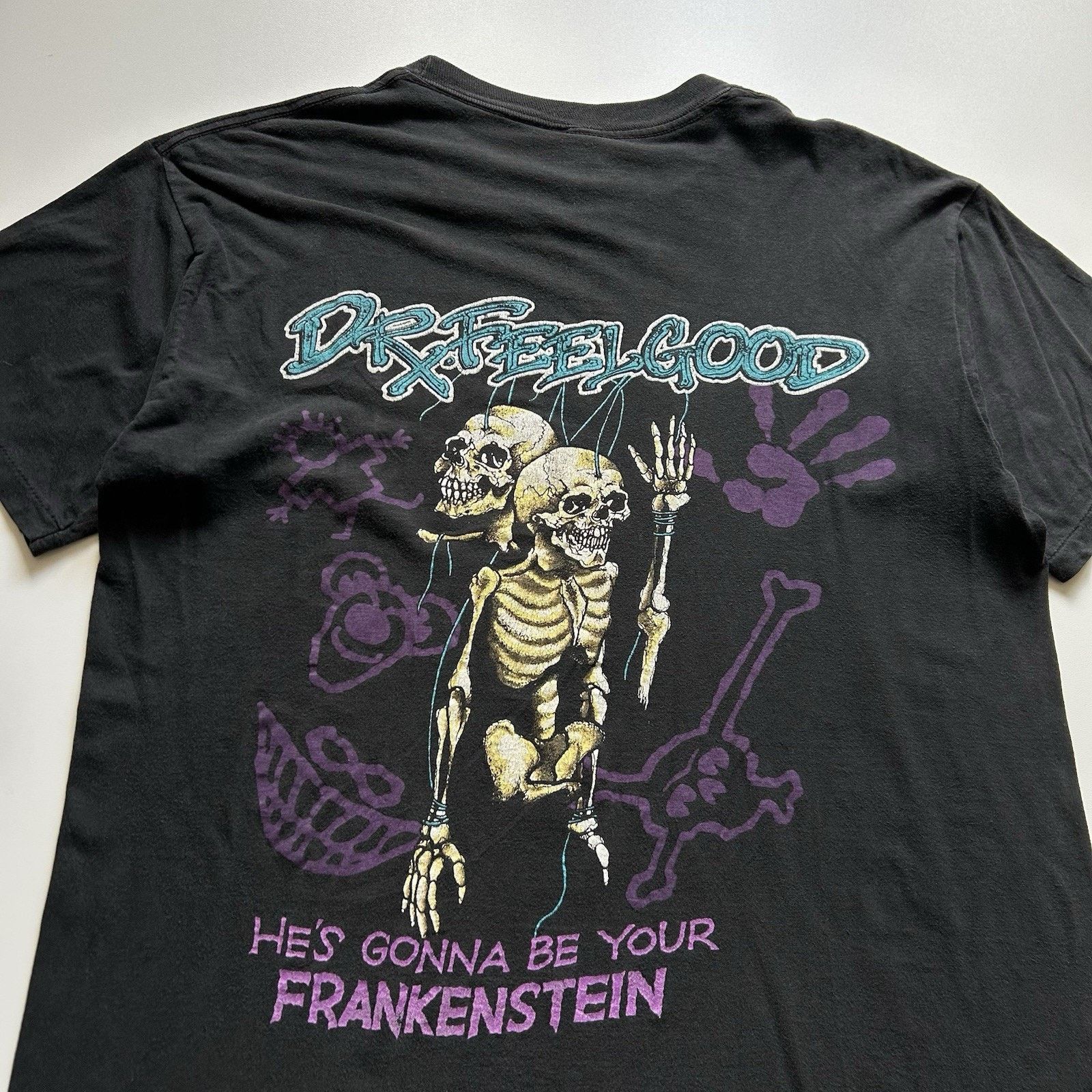 Band Tees × Brockum × Vintage Vintage 1989 Motley Crue Dr Feelgood T-Shirt Large Brockum Size US L / EU 52-54 / 3 - 4 Thumbnail