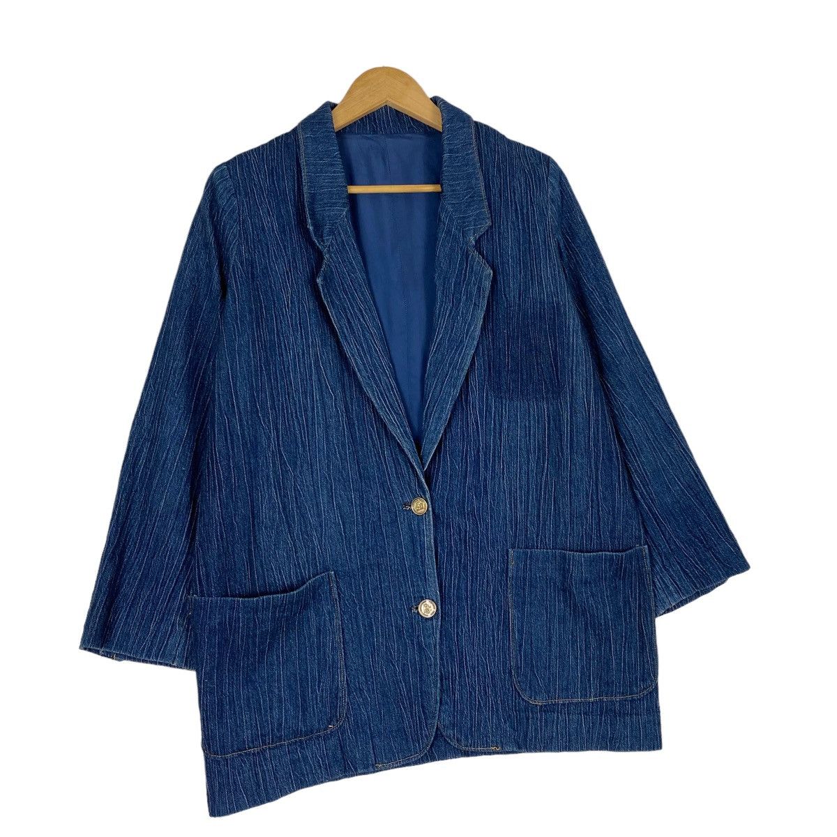 JAPANASE BRAND BUTTON COAT BLAZER INSPIRED ISSEY MIYAKE MEN