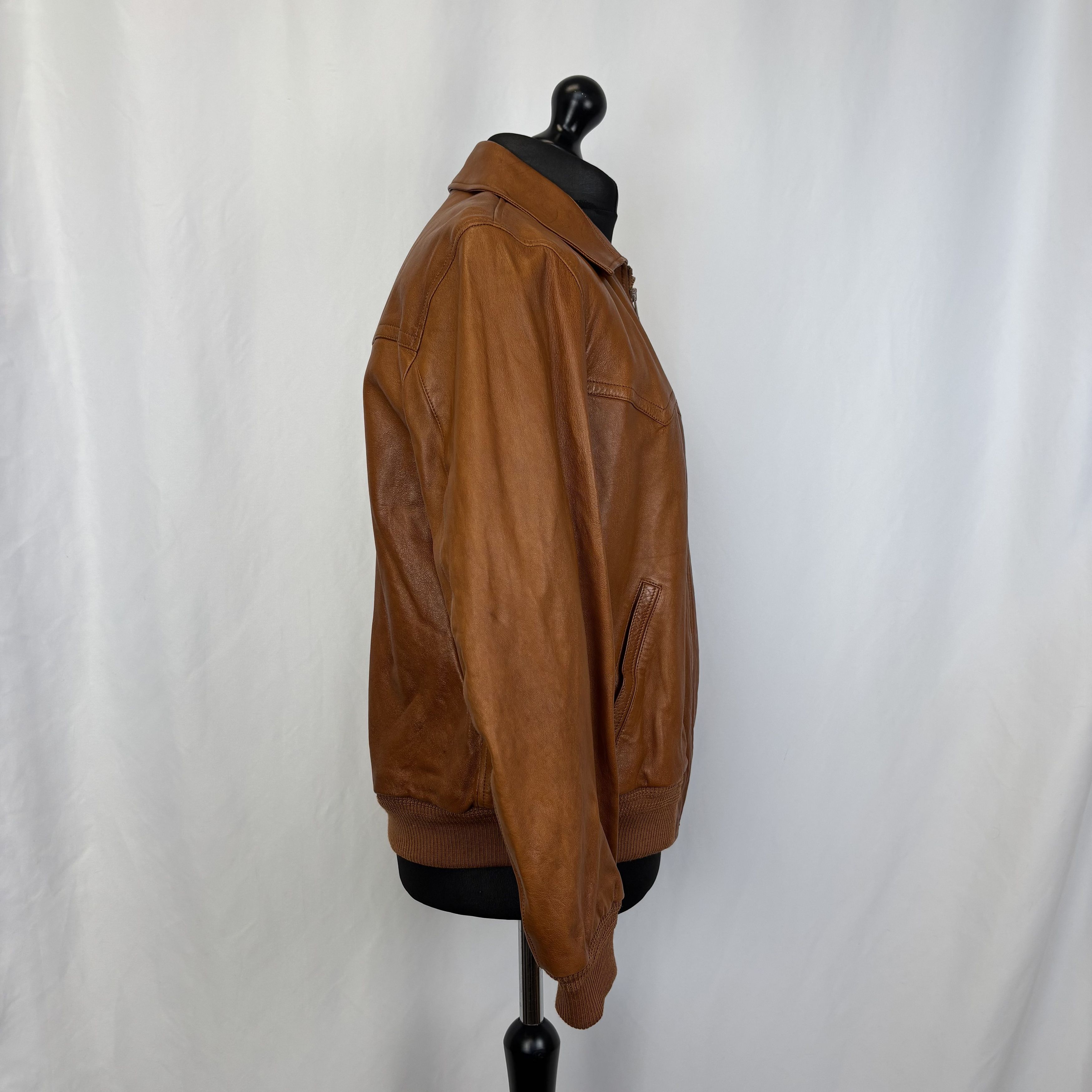 Saint Laurent Paris Saint Laurent Soft Leather Brown Jacket Size US L / EU 52-54 / 3 - 2 Thumbnail