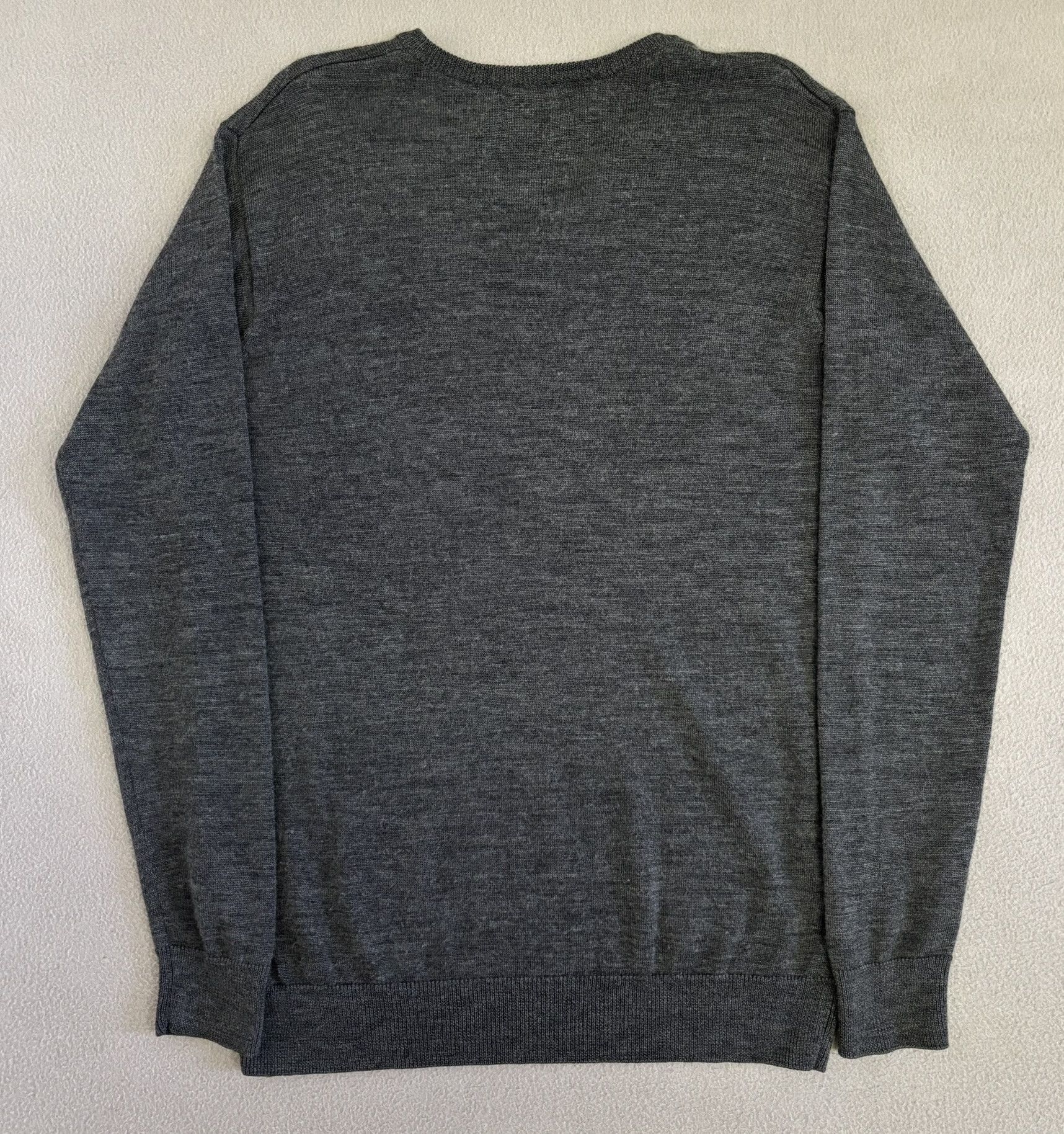 Fred Perry Fred Perry V-neck 100% Wool Sweater Medium Size US M / EU 48-50 / 2 - 8 Thumbnail