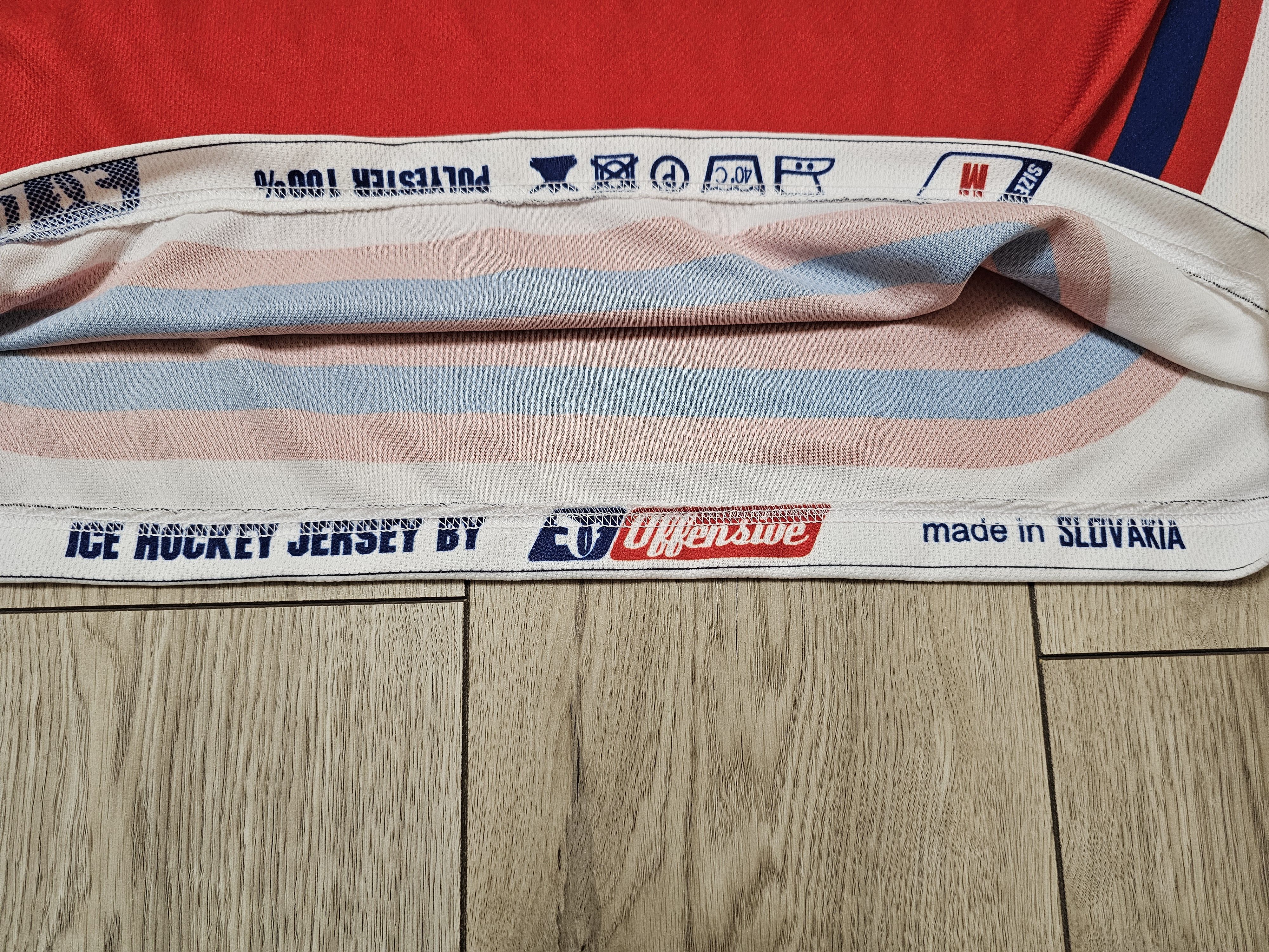 All Sport CZECH REPUBLIC HOCKEY JERSEY 2011 CZECHIA HOCKEY SHIRT IIHF Size US M / EU 48-50 / 2 - 8 Thumbnail