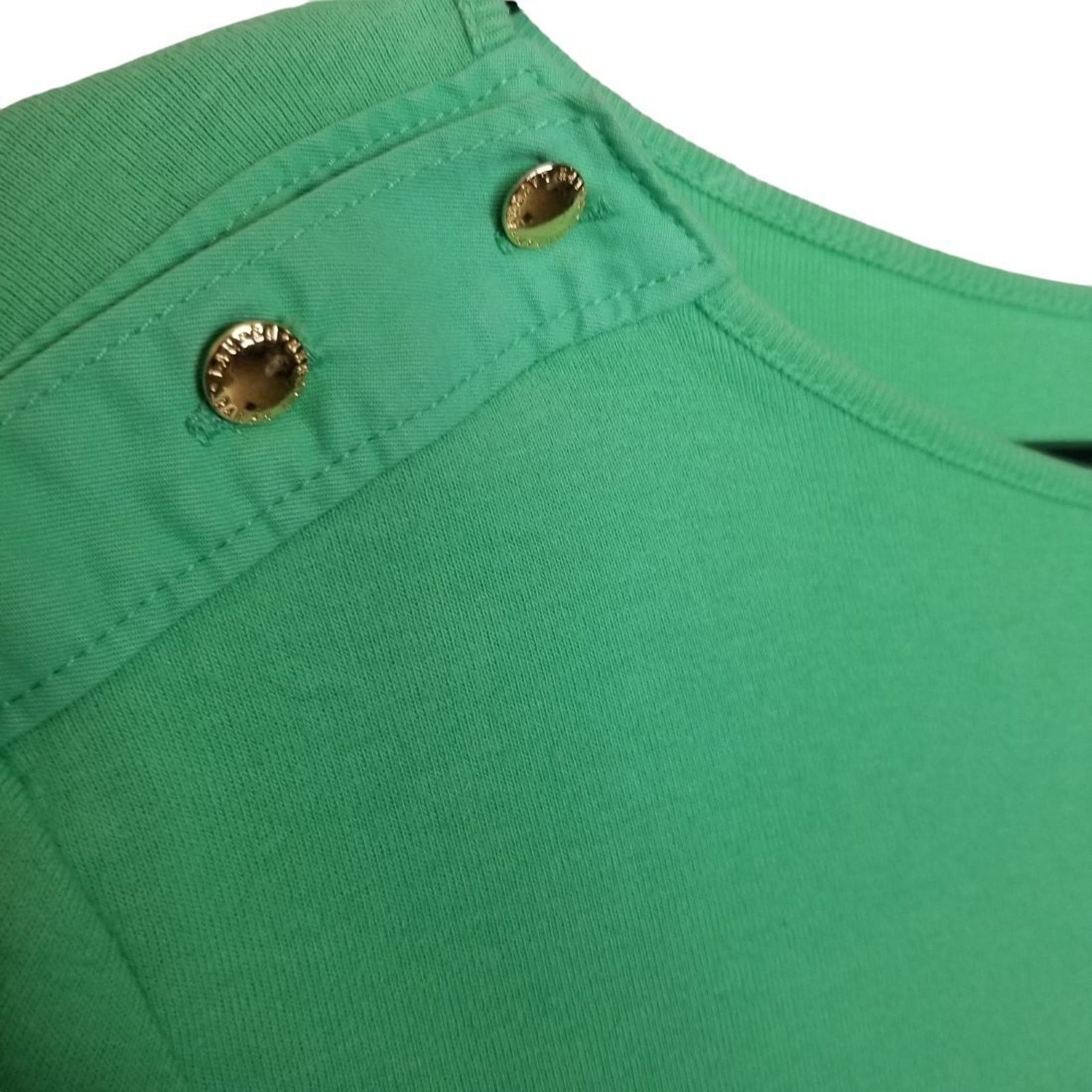 Lauren Ralph Lauren Lauren Ralph Lauren Kelly Green Top Plus Size 1X Stretch Size XL / US 12-14 / IT 48-50 - 5 Thumbnail