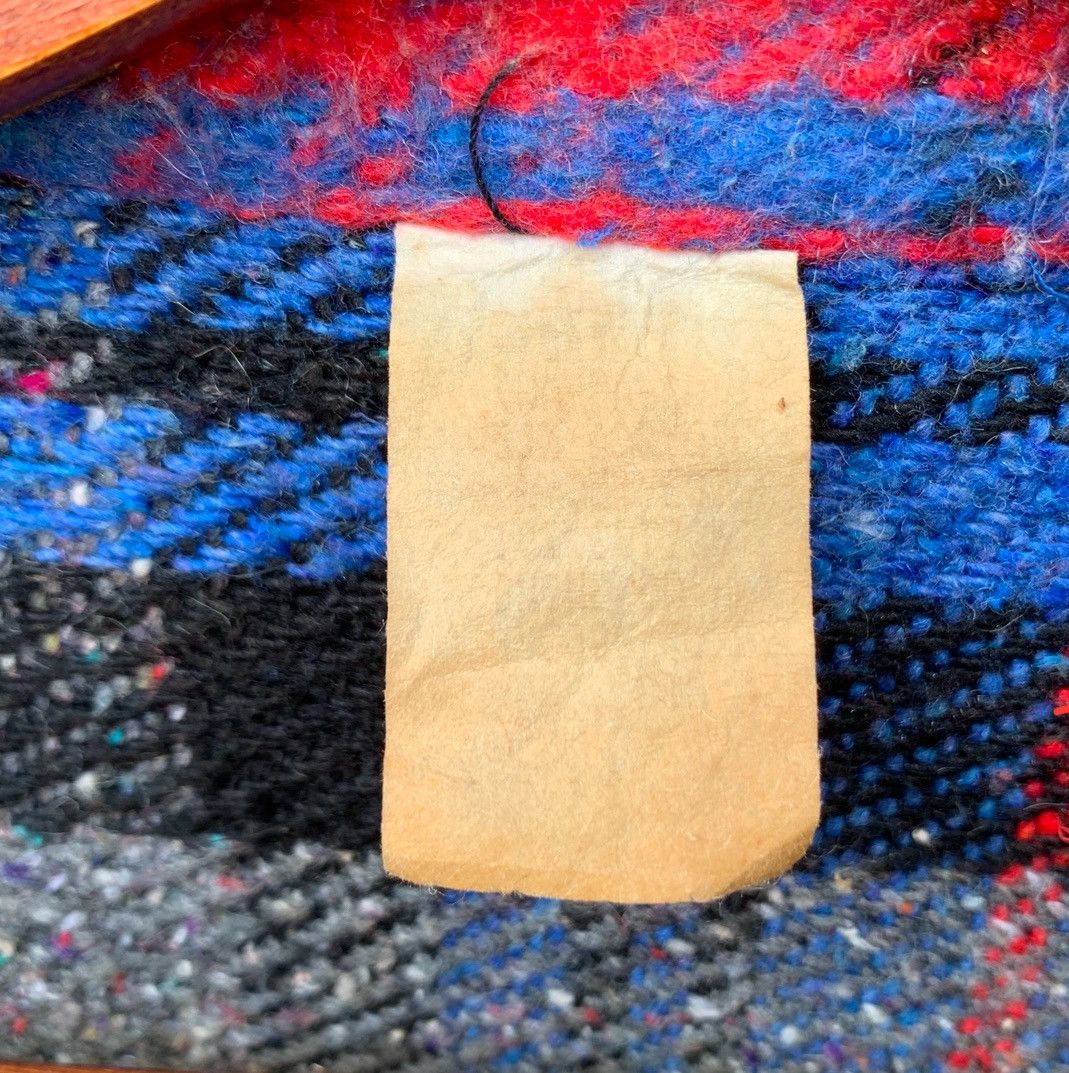 Vintage VINTAGE 90s PLAID BLANKET WOOL FLANNEL BUTTON UP Size US L / EU 52-54 / 3 - 8 Thumbnail