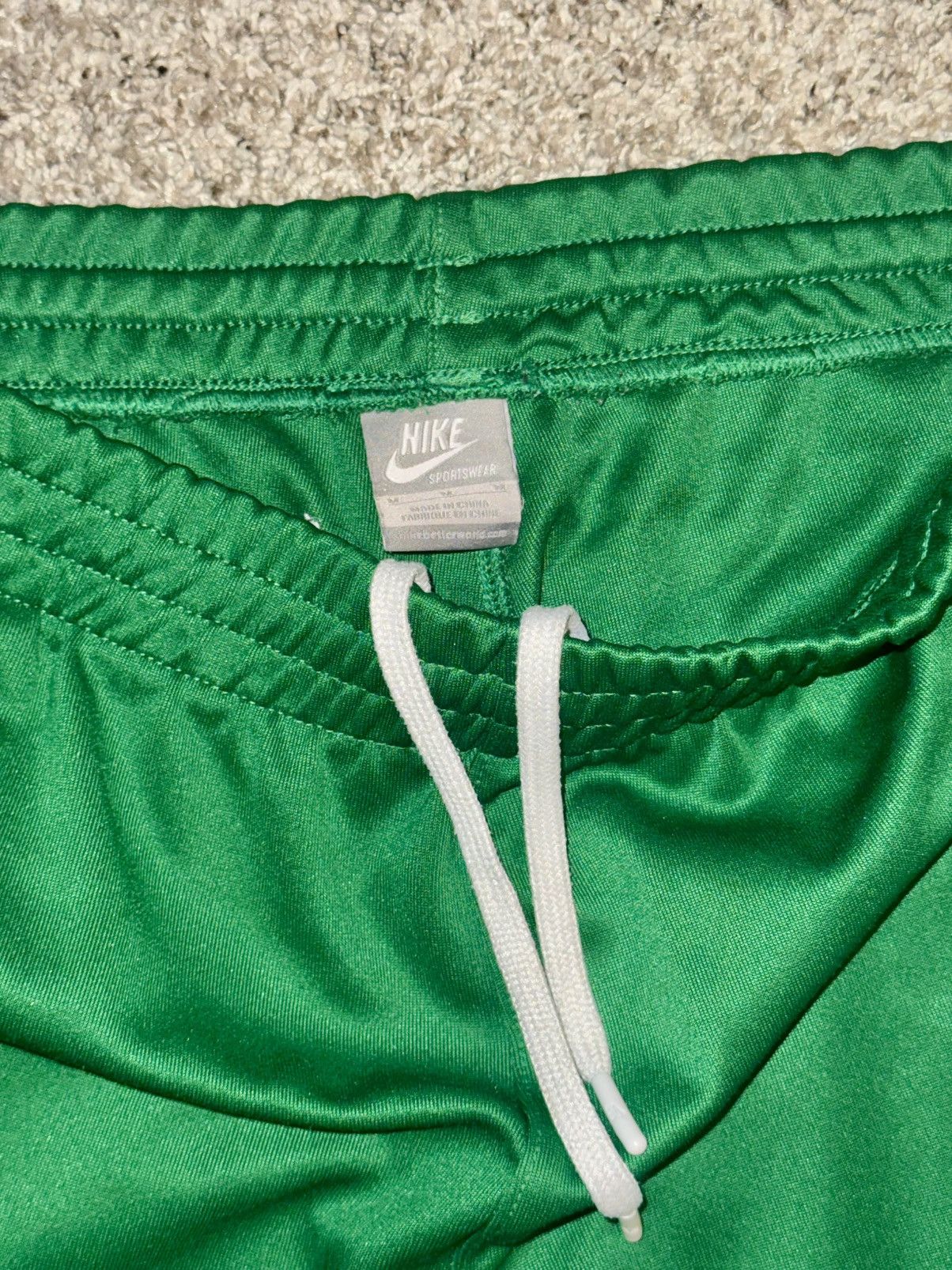 Nike Green Vintage Nike Track Pants Size US 30 / EU 46 - 3 Thumbnail