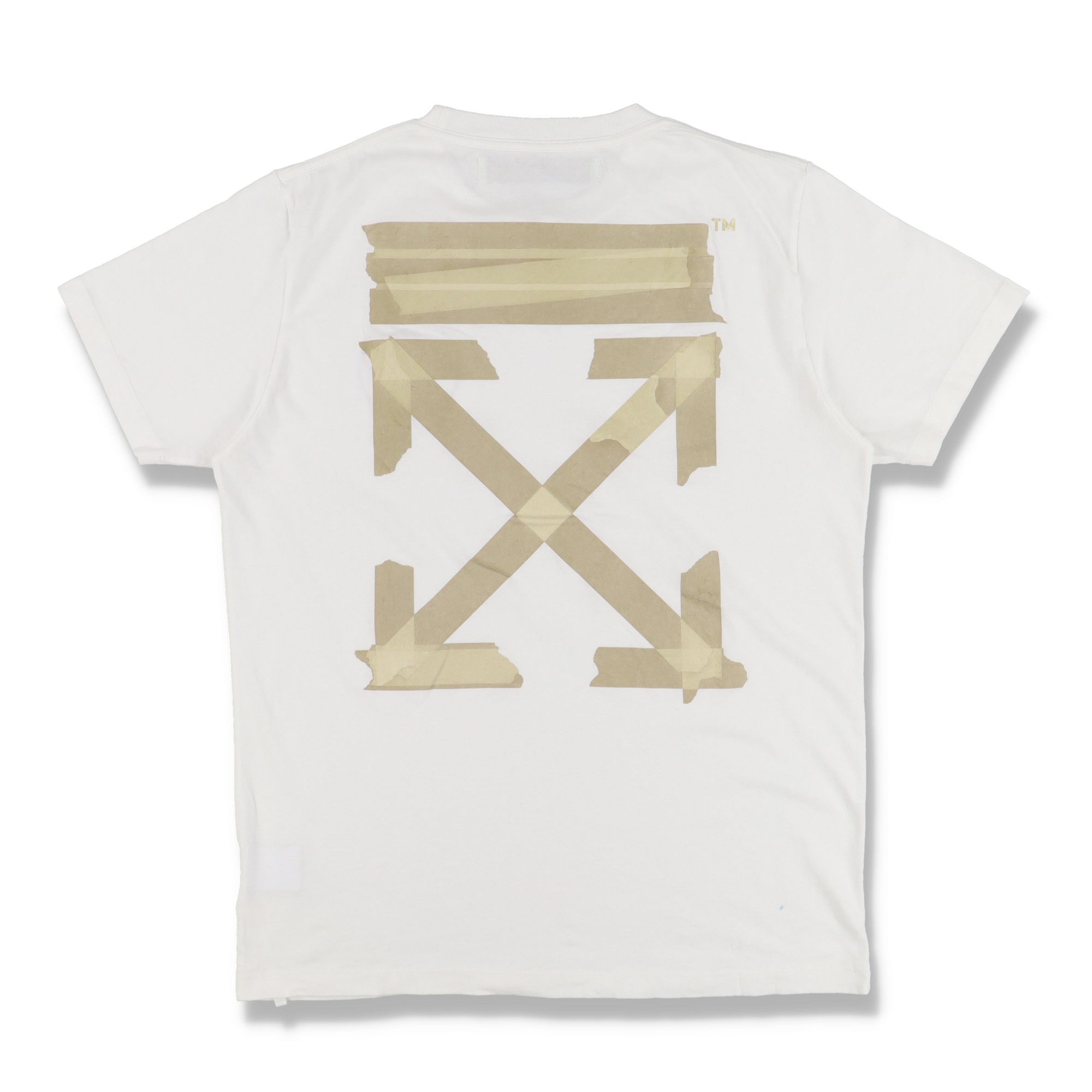 Off-White White Tape Arrows Logo T-Shirt Size US XS / EU 42 / 0 - 1 Thumbnail