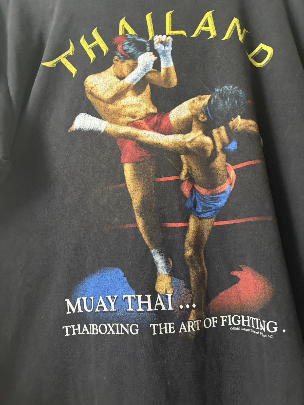Band Tees Vintage 00s Thailand MUAY THAI Extreme Sport Tee Size US L / EU 52-54 / 3 - 2 Thumbnail