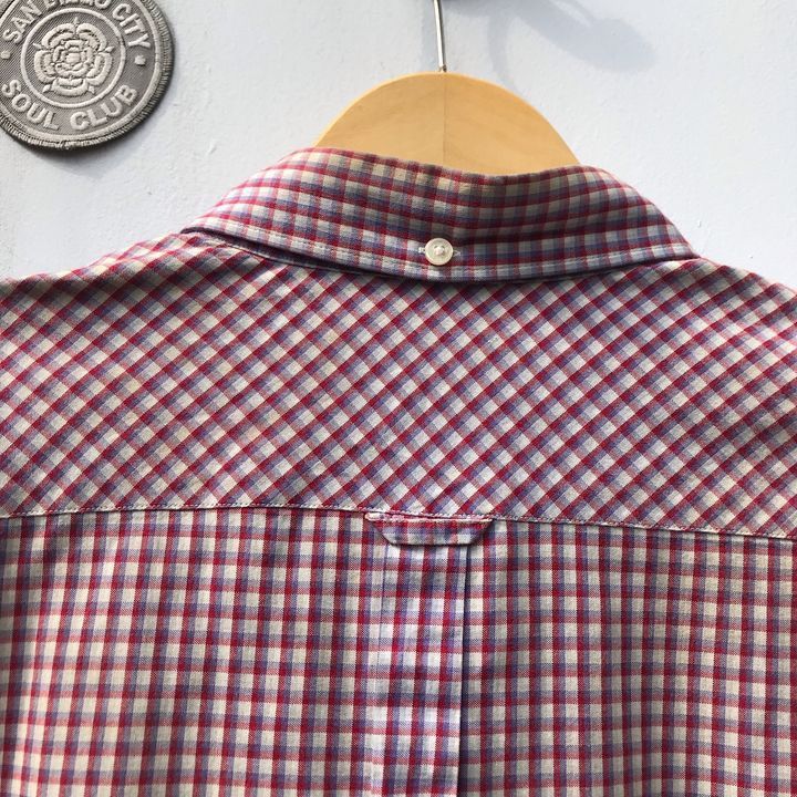 Ben Sherman × Designer × Vintage Ben Sherman Iconic Archieve Shirts Red Rio Gingham button up Size US M / EU 48-50 / 2 - 15 Thumbnail