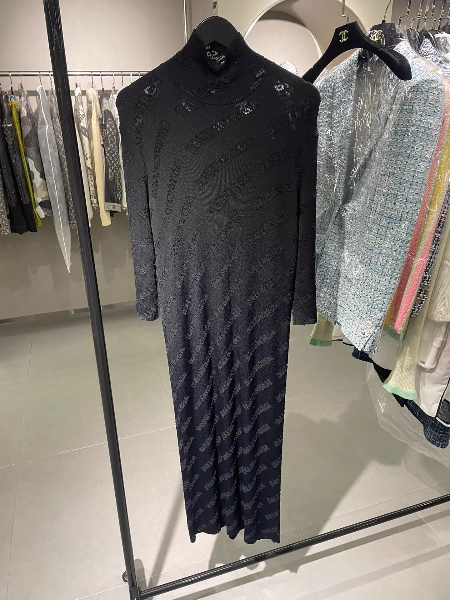 Balenciaga Balenciaga Long Dress S Good Condition Size S / US 4 / IT 40 - 1 Thumbnail