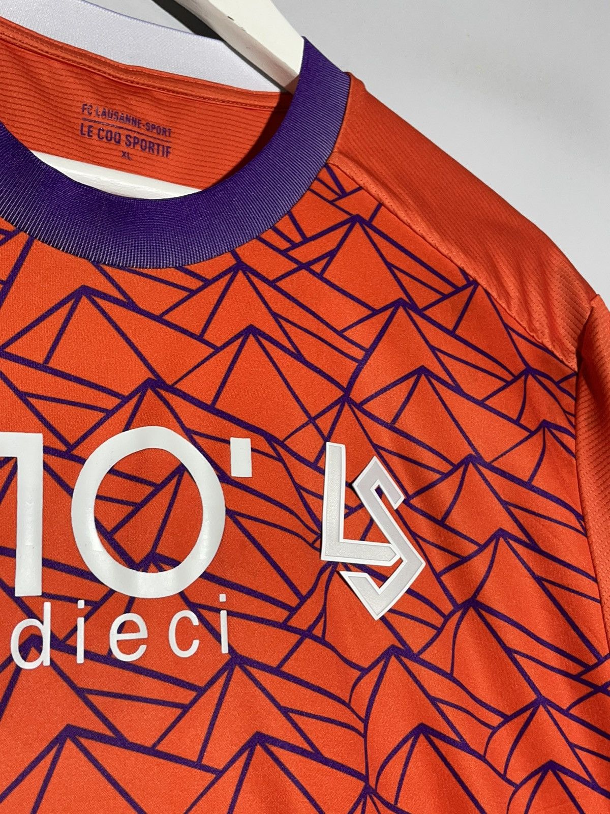 Le Coq Sportif Lausanne Sport Le Coq Sportif 2023/24 Away Football Shirt Size US XL / EU 56 / 4 - 9 Thumbnail