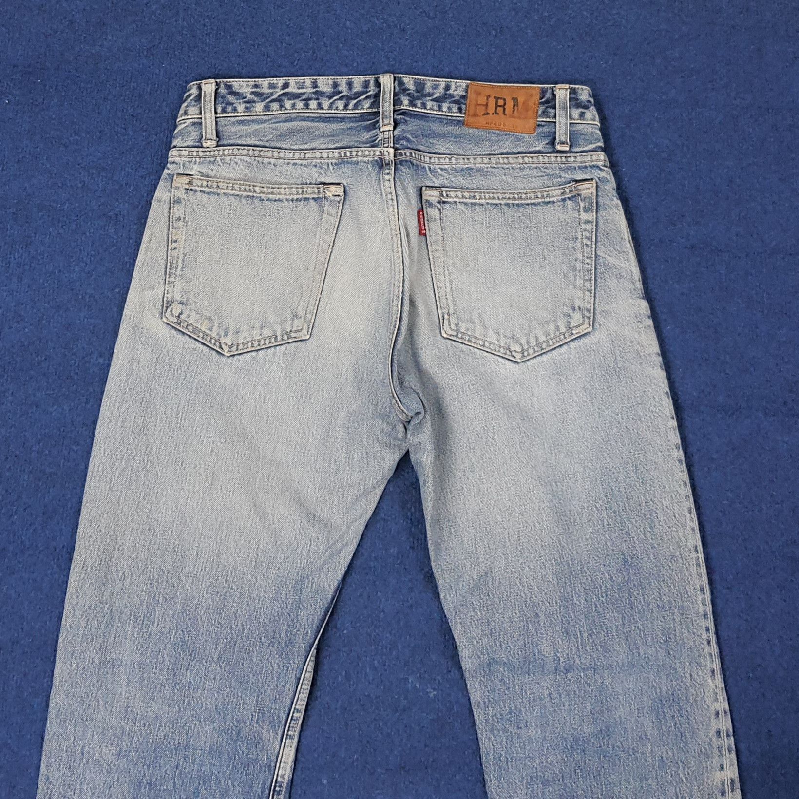 HOLLYWOOD RANCH MARKET Vintage HRM Hollywood Ranch Market Distressed Jeans C244N29 Size US 32 / EU 48 - 4 Thumbnail