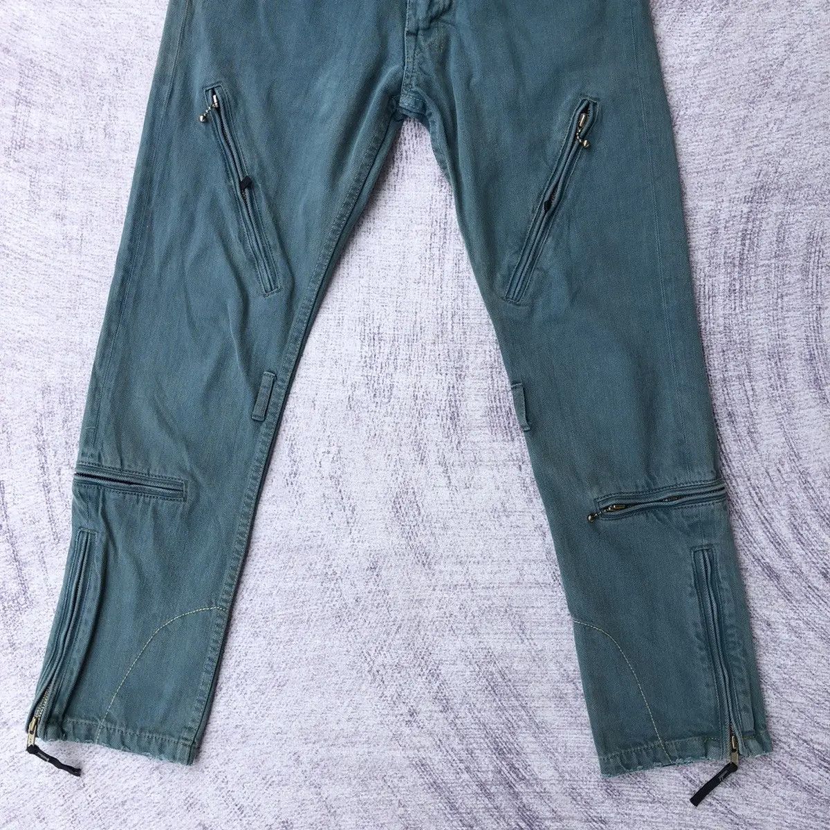 Vintage Vintage Pants Very Rare Zipper Design Size US 30 / EU 46 - 3 Thumbnail