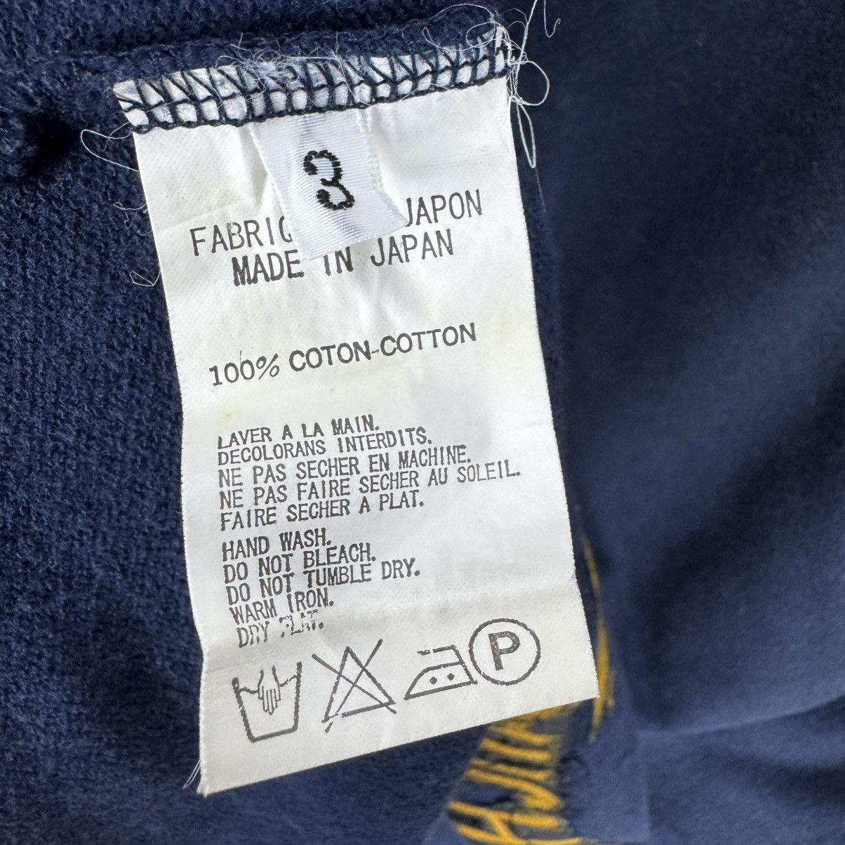 Yohji Yamamoto ☀️YOHJI YAMAMOTO LONG-SLEEVE HALF BUTTON SWEATER Size US M / EU 48-50 / 2 - 6 Thumbnail
