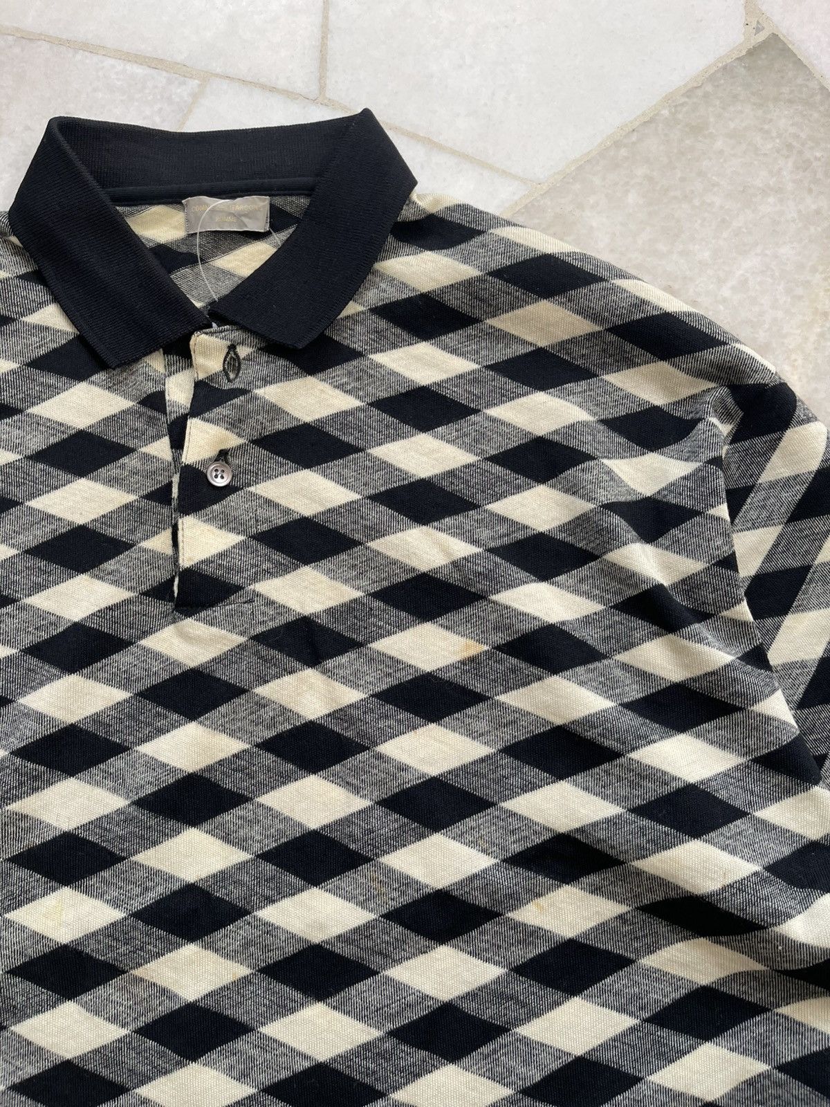 Comme des Garcons Homme Plus 90s Comme Des Garcons Homme Wool Polo Long Sleeve #99 Size US L / EU 52-54 / 3 - 8 Thumbnail