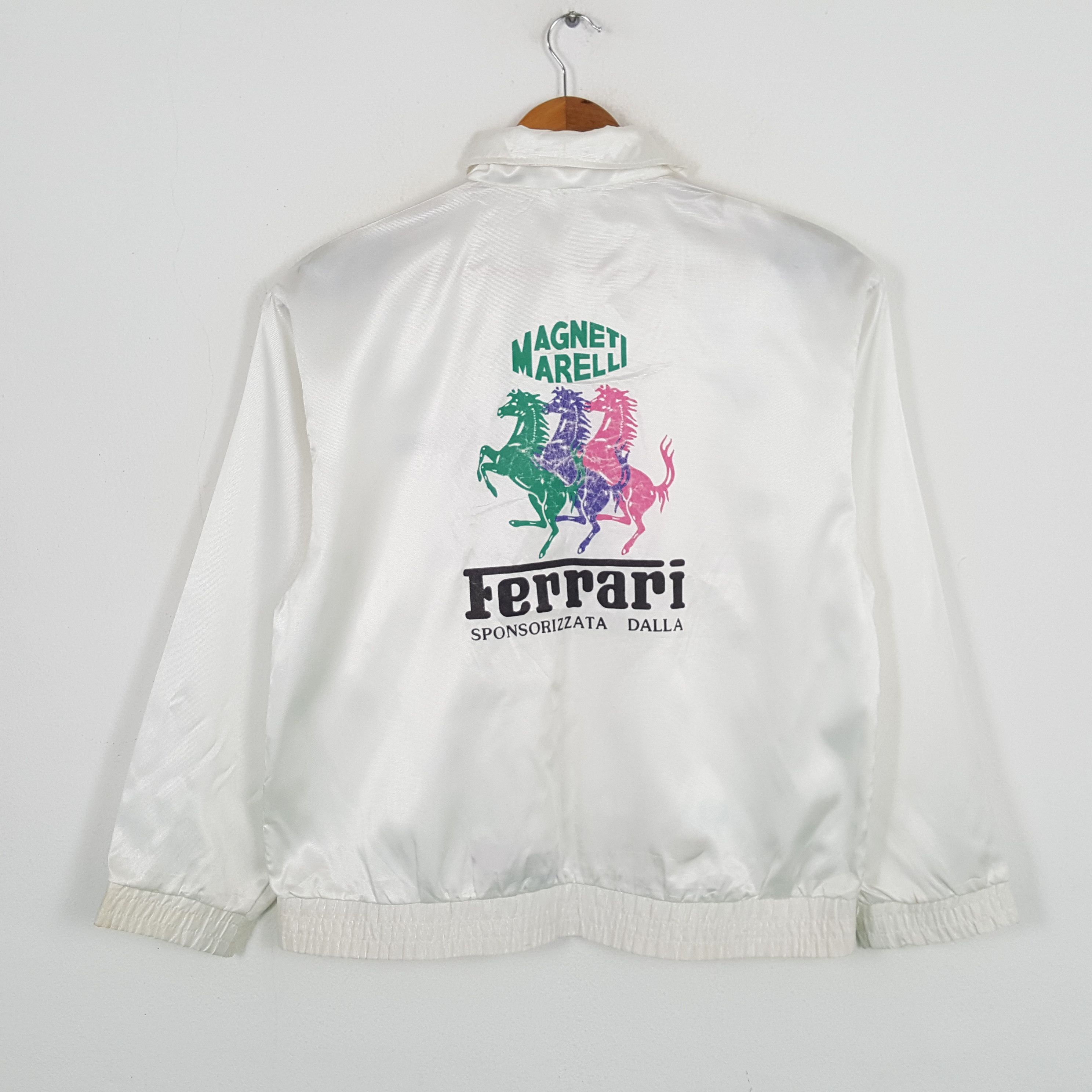 Ferrari × Vintage Vintage MAGNETI MARELLI FERRARI Formula One Racing Jacket Size US L / EU 52-54 / 3 - 1 Thumbnail