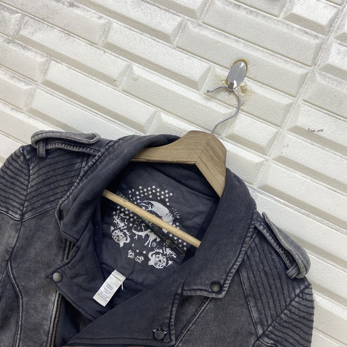 Diesel Diesel Biker Style Jacket Size XS / US 0-2 / IT 36-38 - 4 Thumbnail