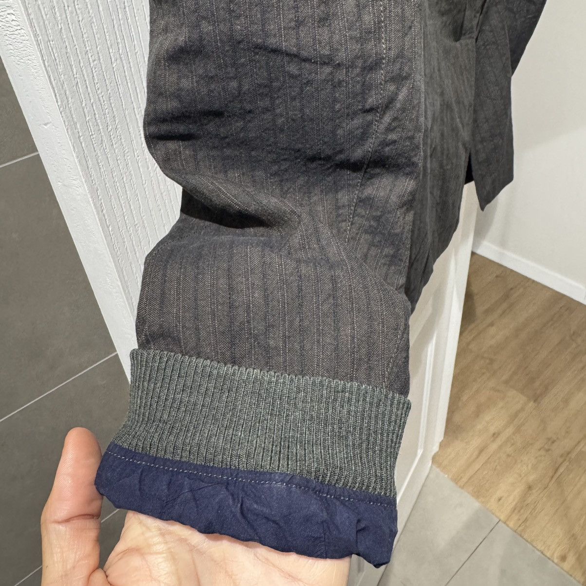 Ziggy Chen Ziggy Chen Structured Stripe wool blend Jacket – Artisan Size US M / EU 48-50 / 2 - 9 Thumbnail