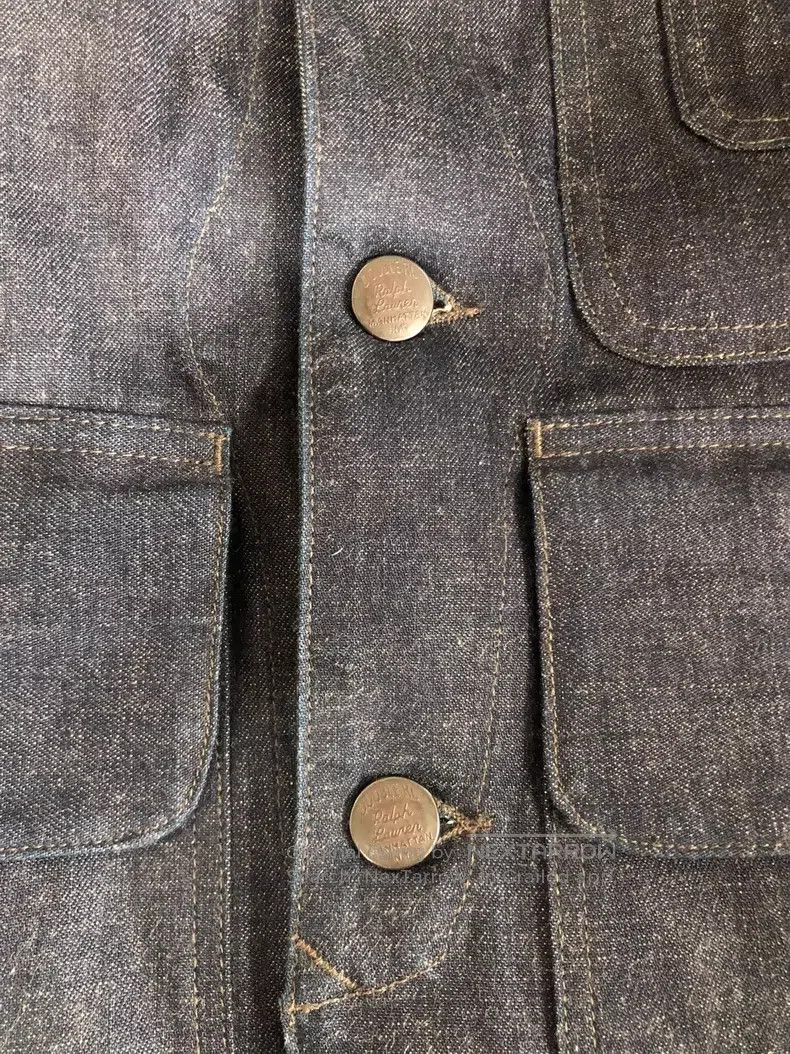 RRL Ralph Lauren RRL Ralph Lauren Limited edition denim hunting suit engine Size US XS / EU 42 / 0 - 6 Thumbnail
