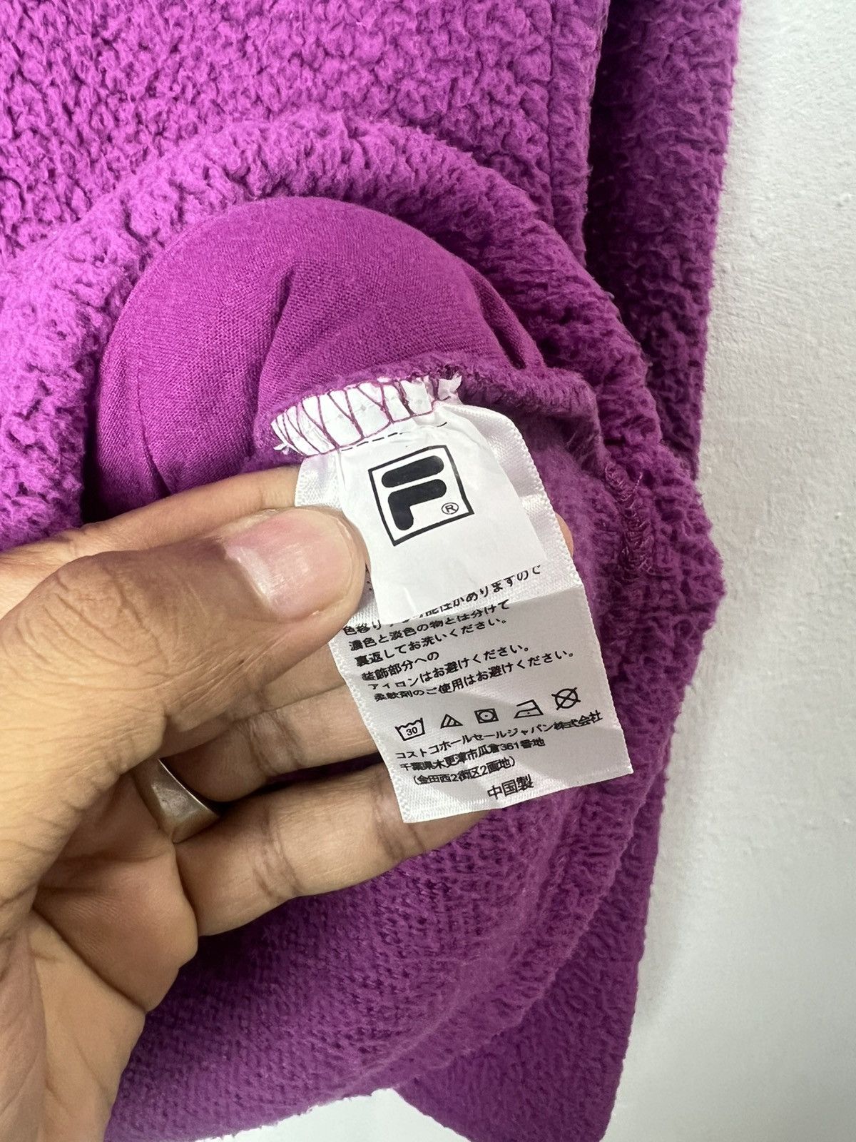 Fila Fila Sherpa Hoodie Size US XS / EU 42 / 0 - 7 Thumbnail