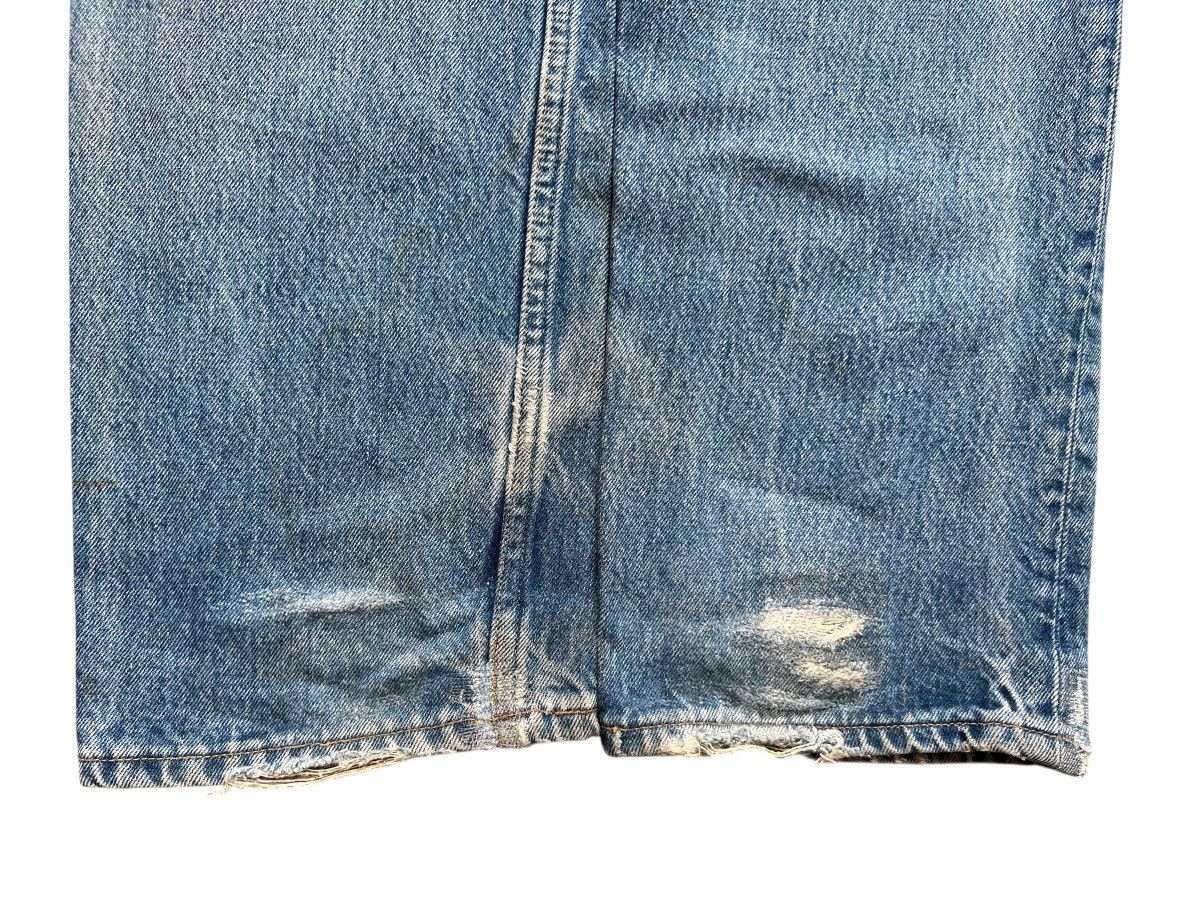 Levi's Vintage Levis 501 Distressed Denim Jeans 33x33 Size US 33 - 6 Thumbnail