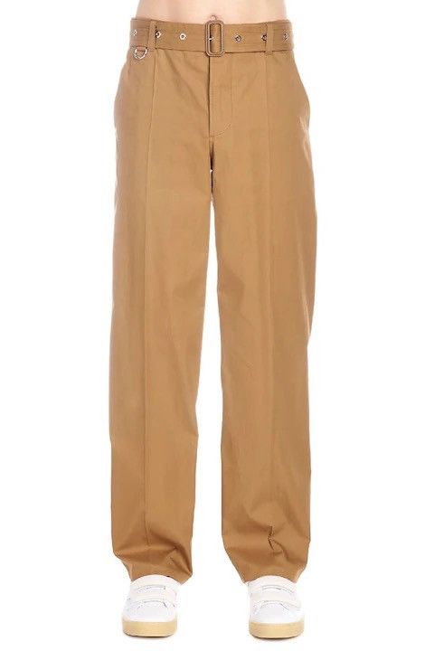 Burberry Burberry Tan Brown Belted Trousers Size US 30 / EU 46 - 1 Thumbnail